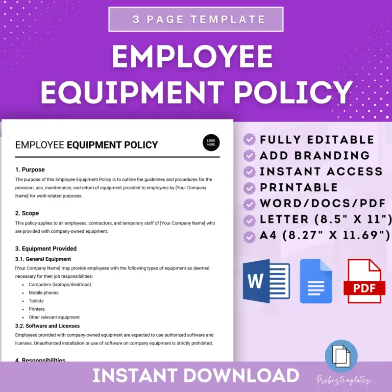 Employee Equipment Policy