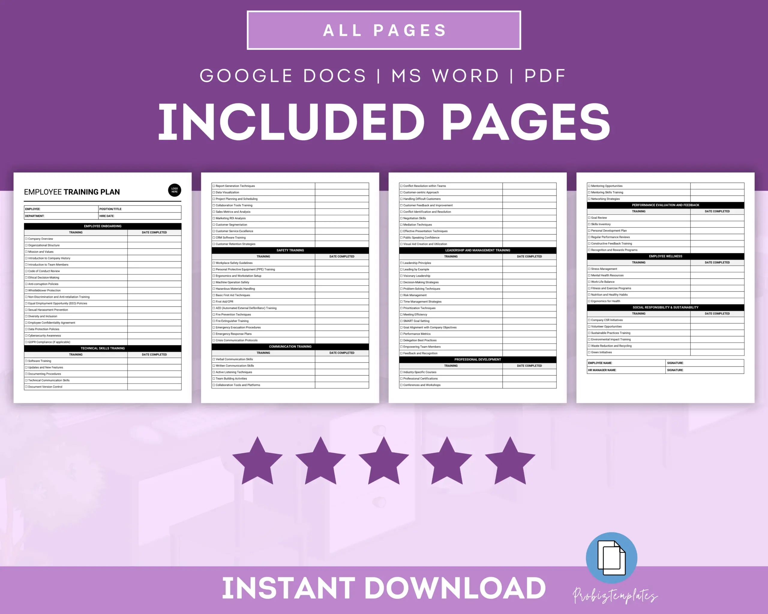 Employee Training Plan - Image 2