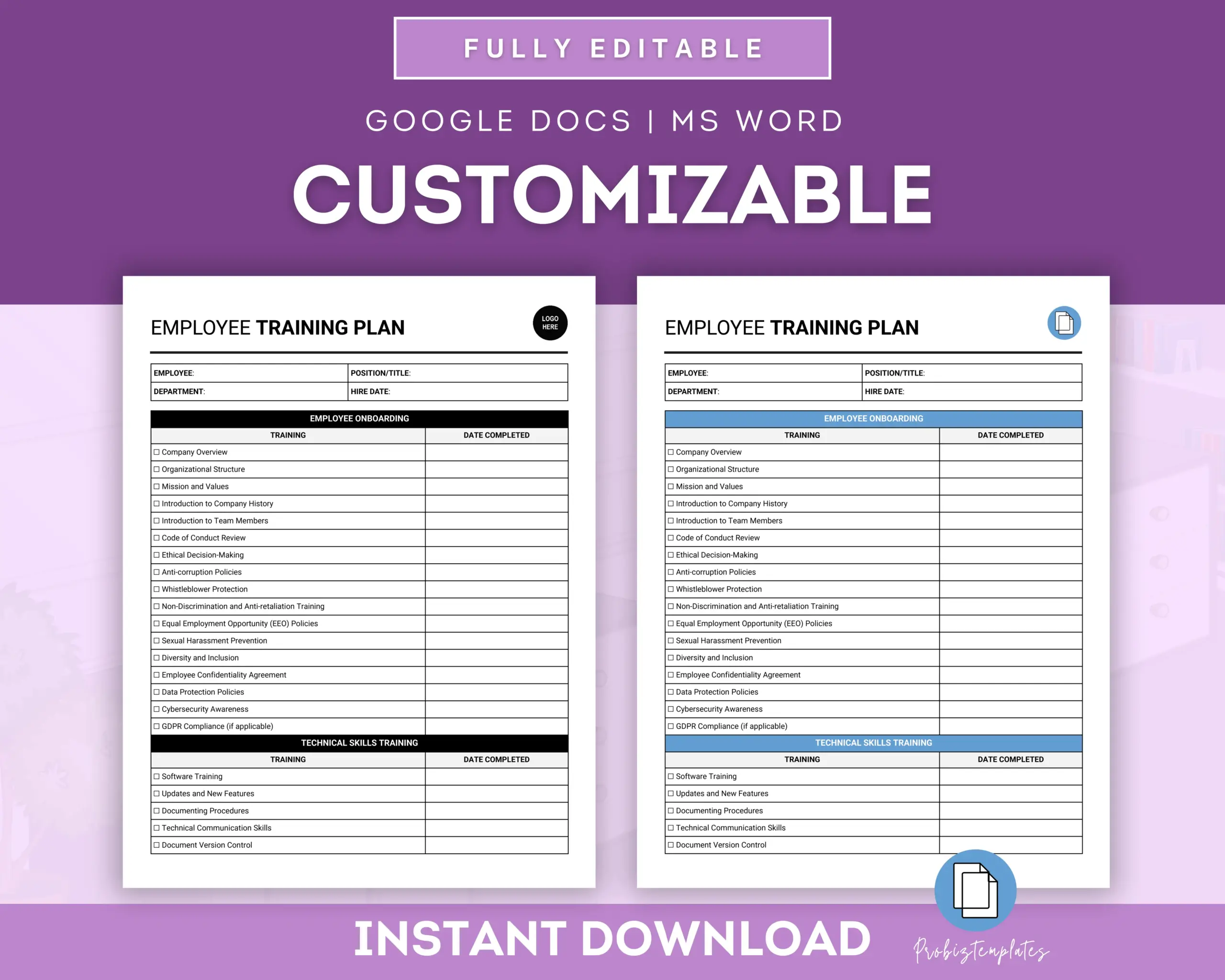 Employee Training Plan - Image 3