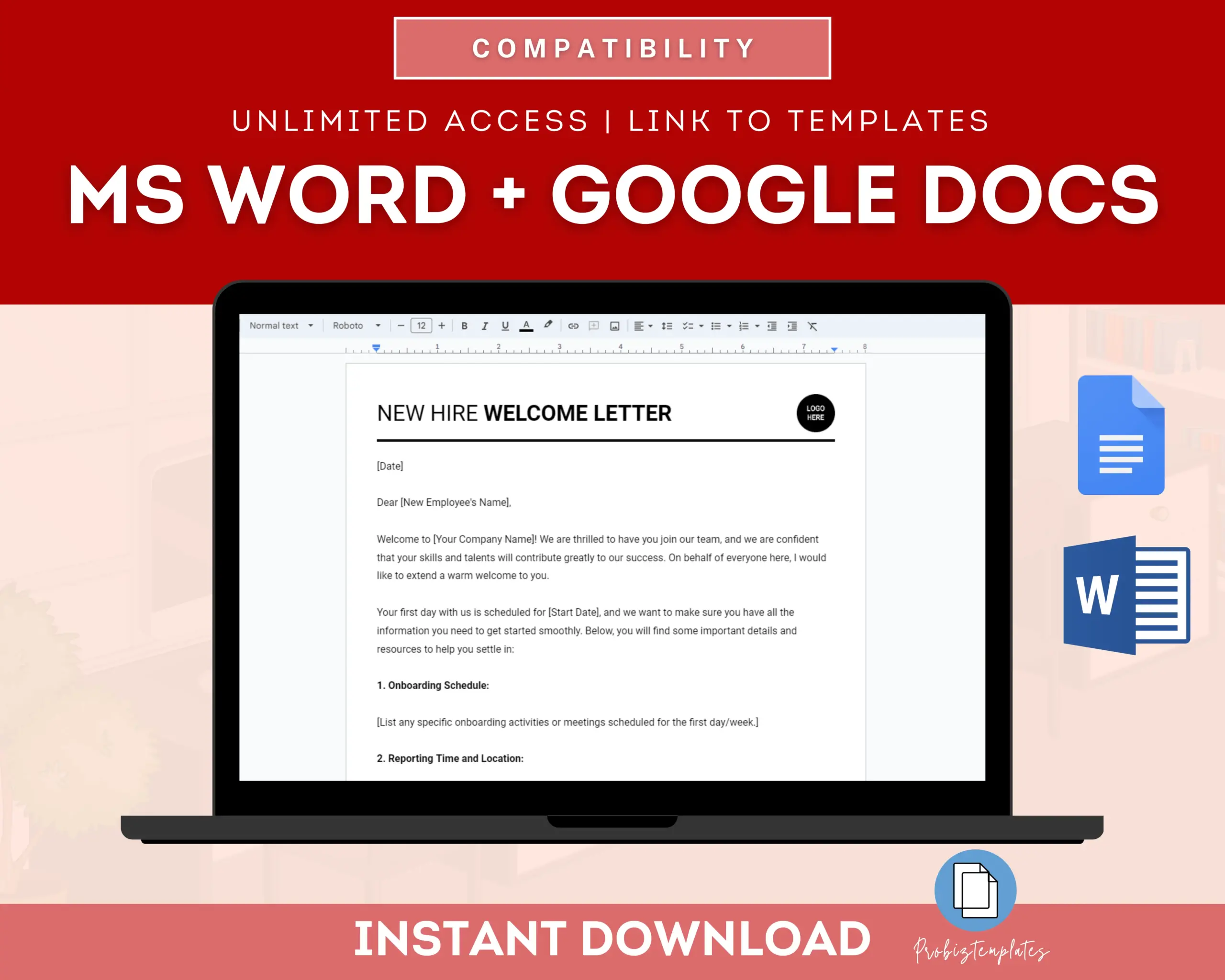 New Hire Welcome Letter - Image 5