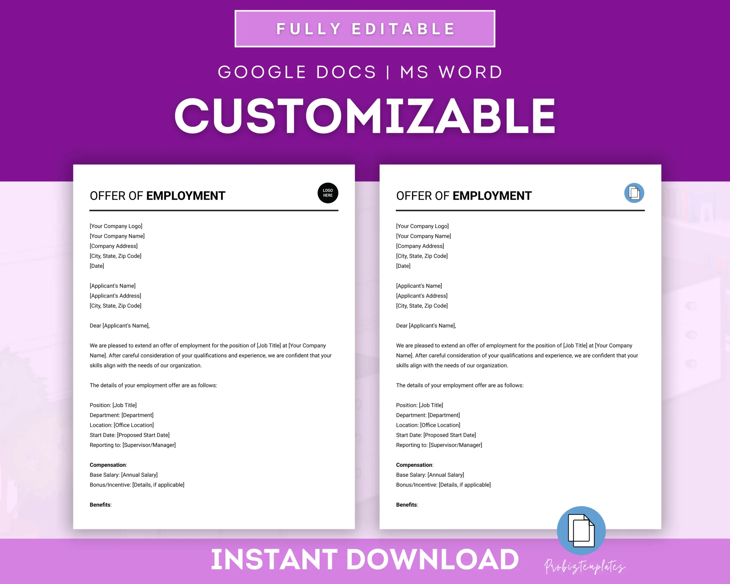 Offer Of Employment Letter - Image 3