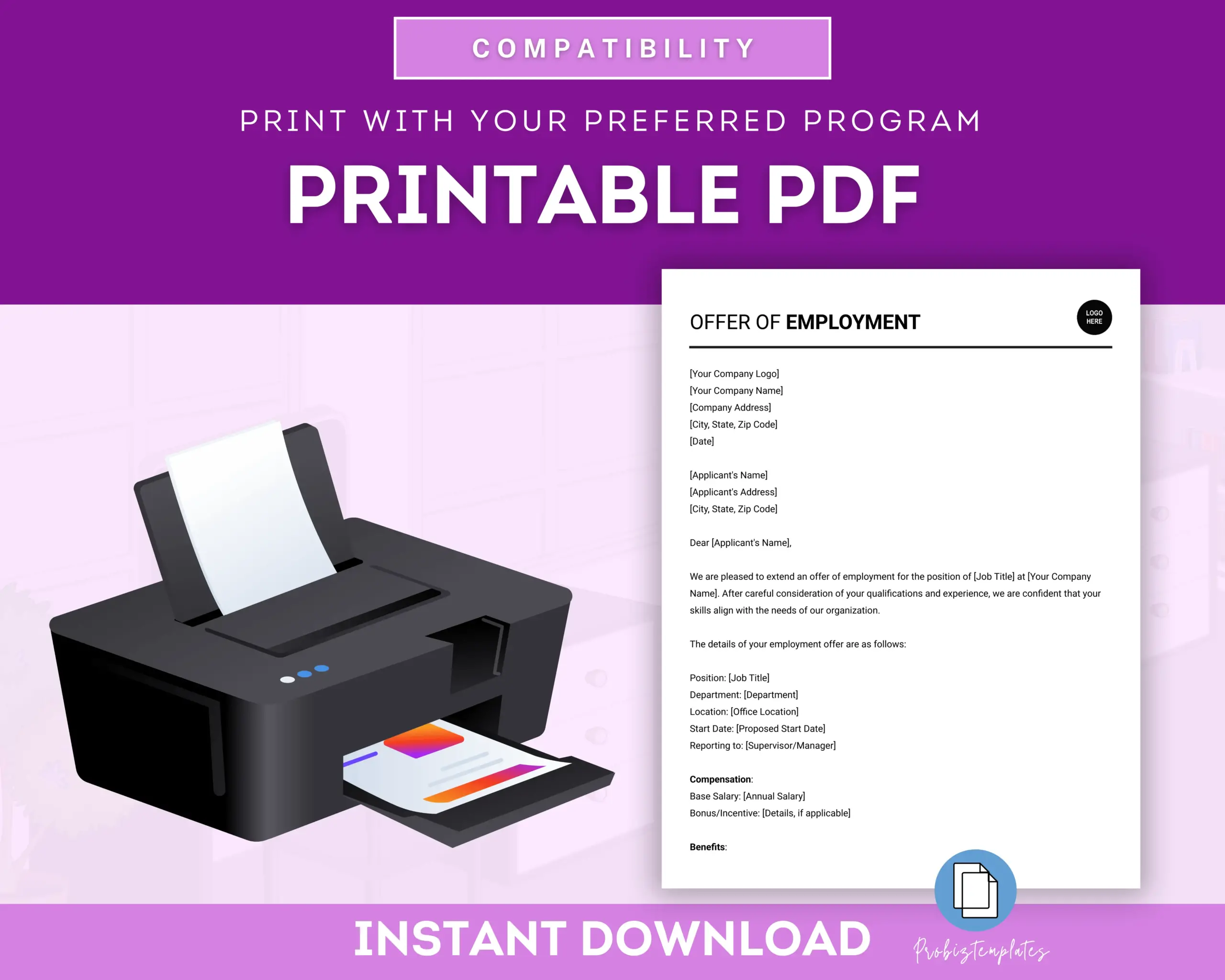 Offer Of Employment Letter - Image 6