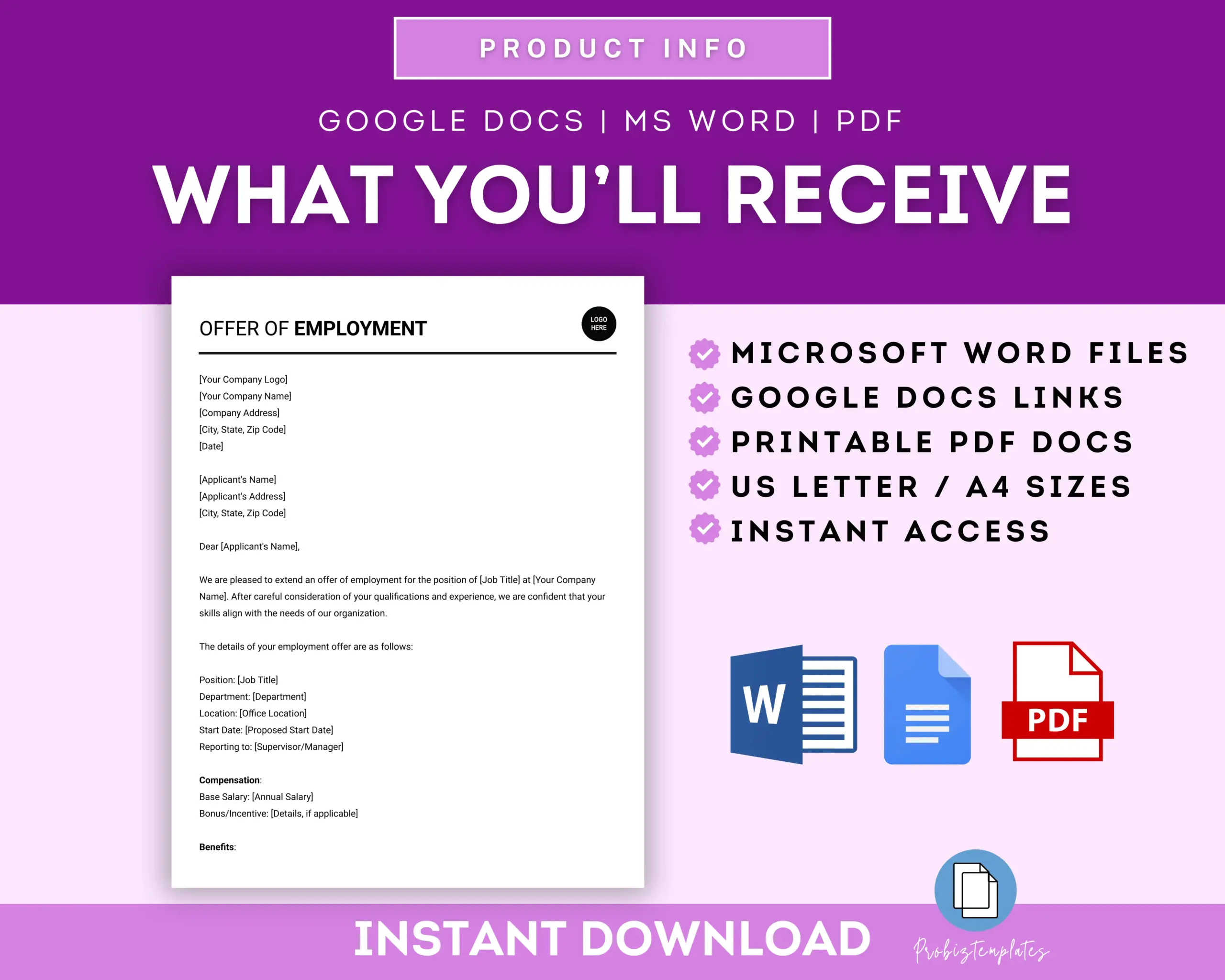 Offer Of Employment Letter - Image 7