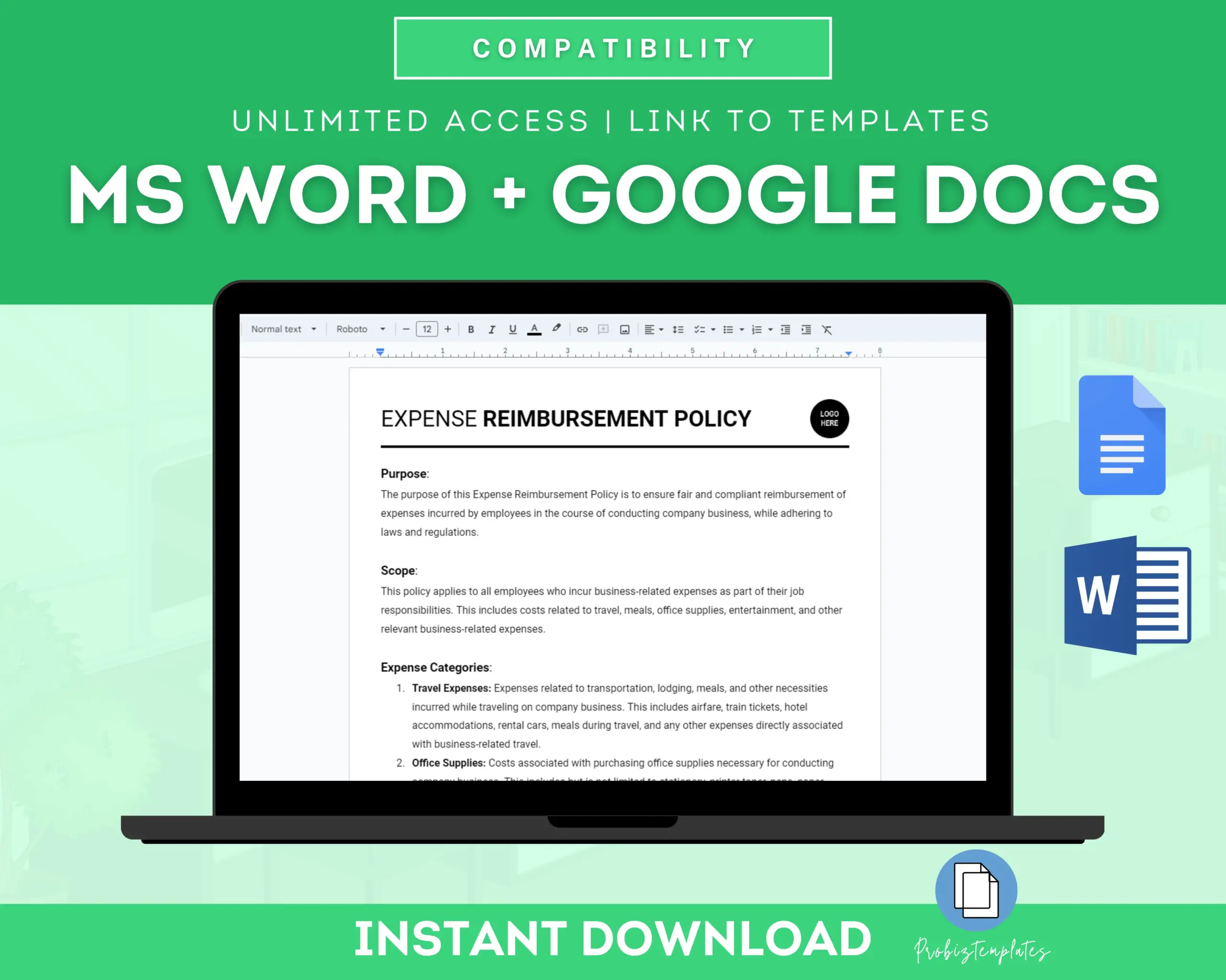 Employee Expense Reimbursement Policy Template - Image 5