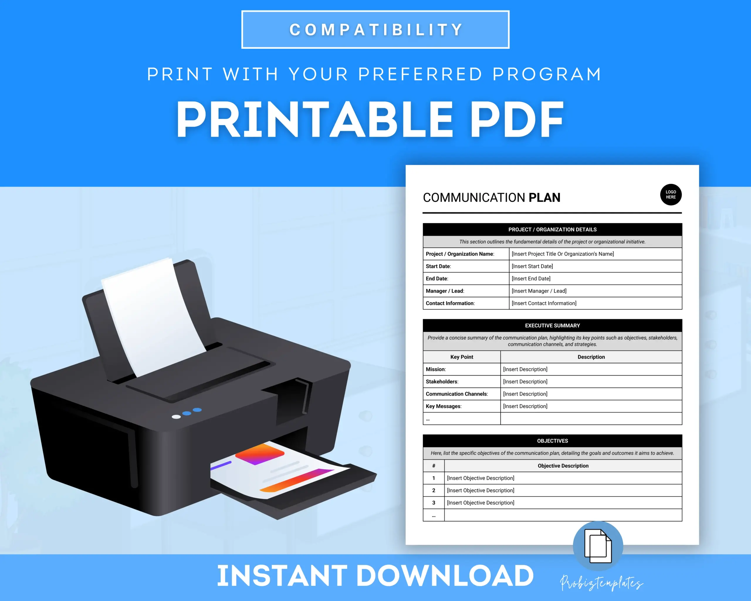 Communication Plan Template - Image 6