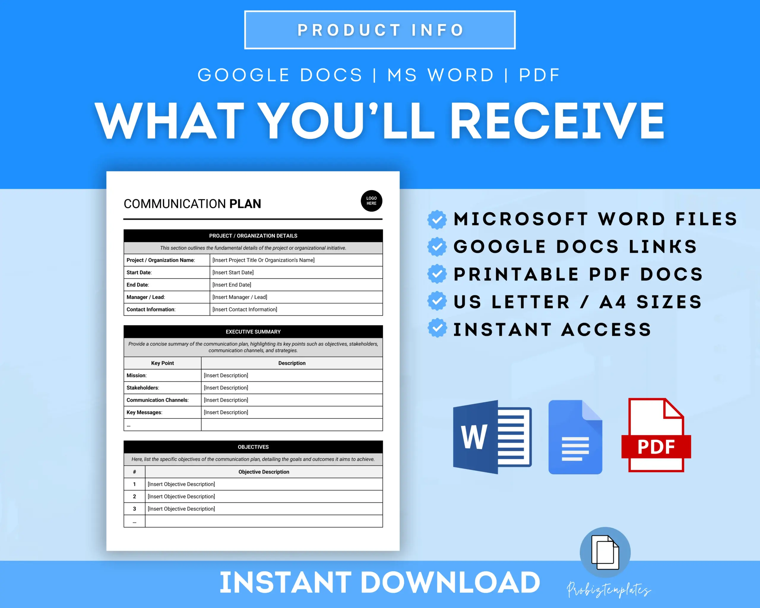 Communication Plan Template - Image 7