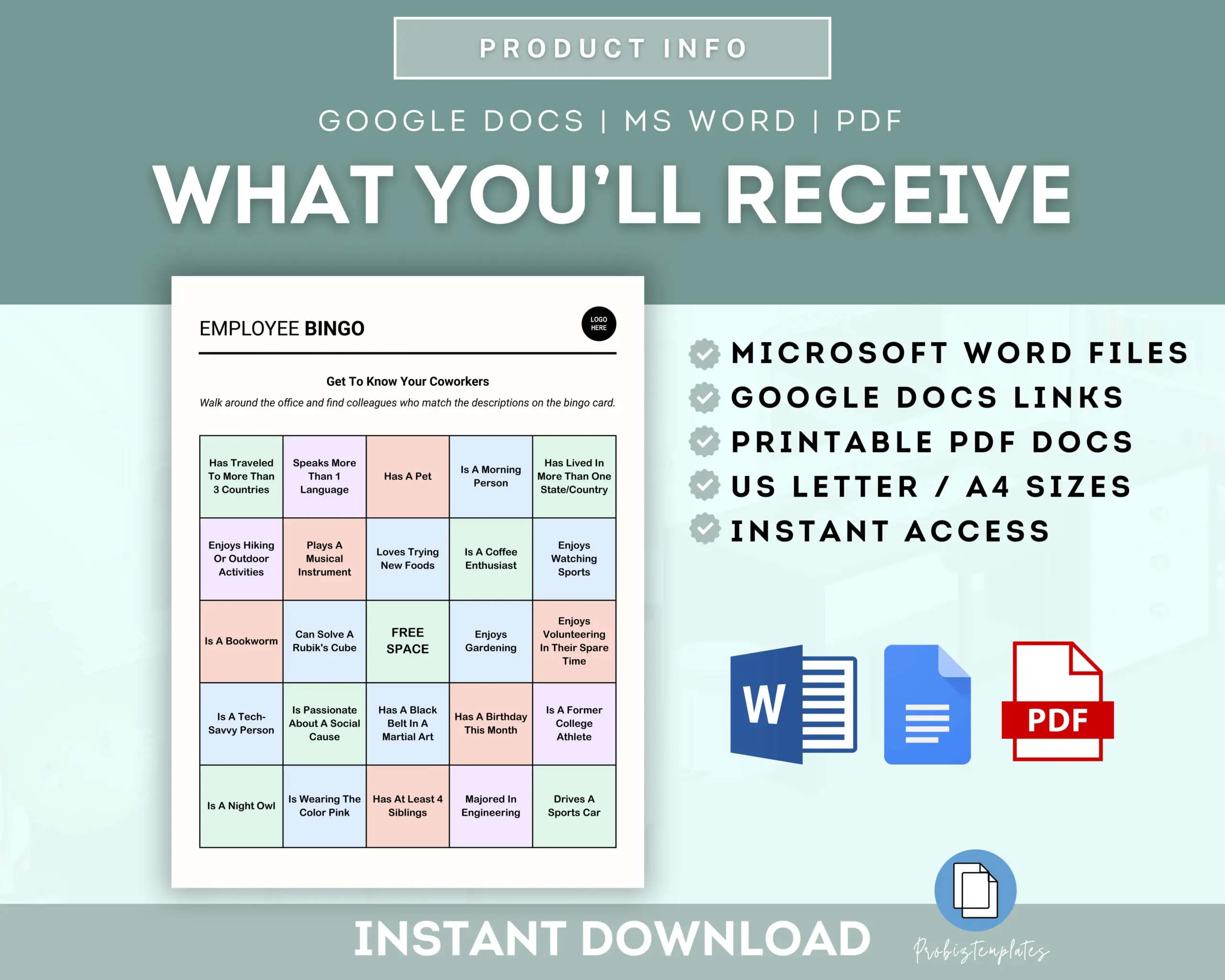 Employee Bingo - Image 5