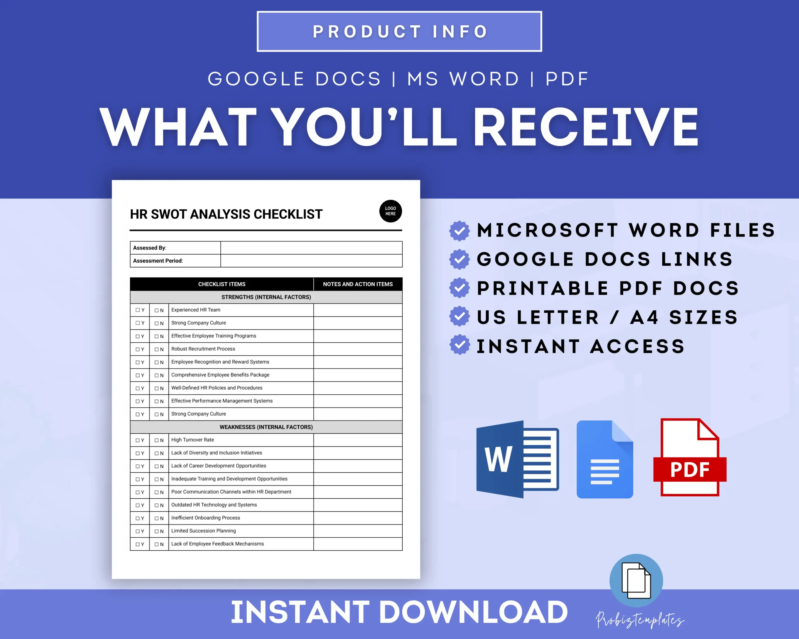 HR SWOT Analysis Checklist - Image 7