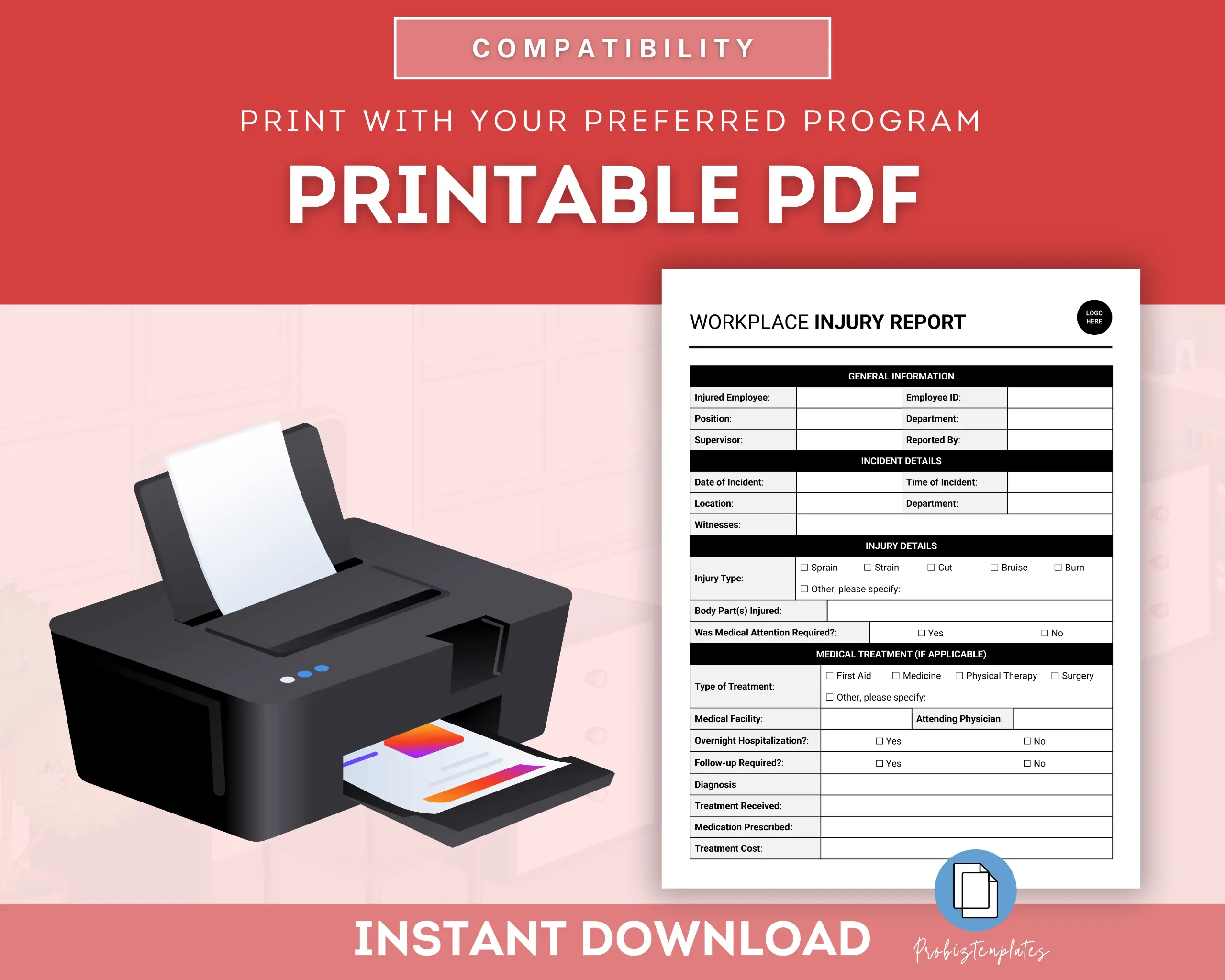 Workplace Injury Report Form - Image 6
