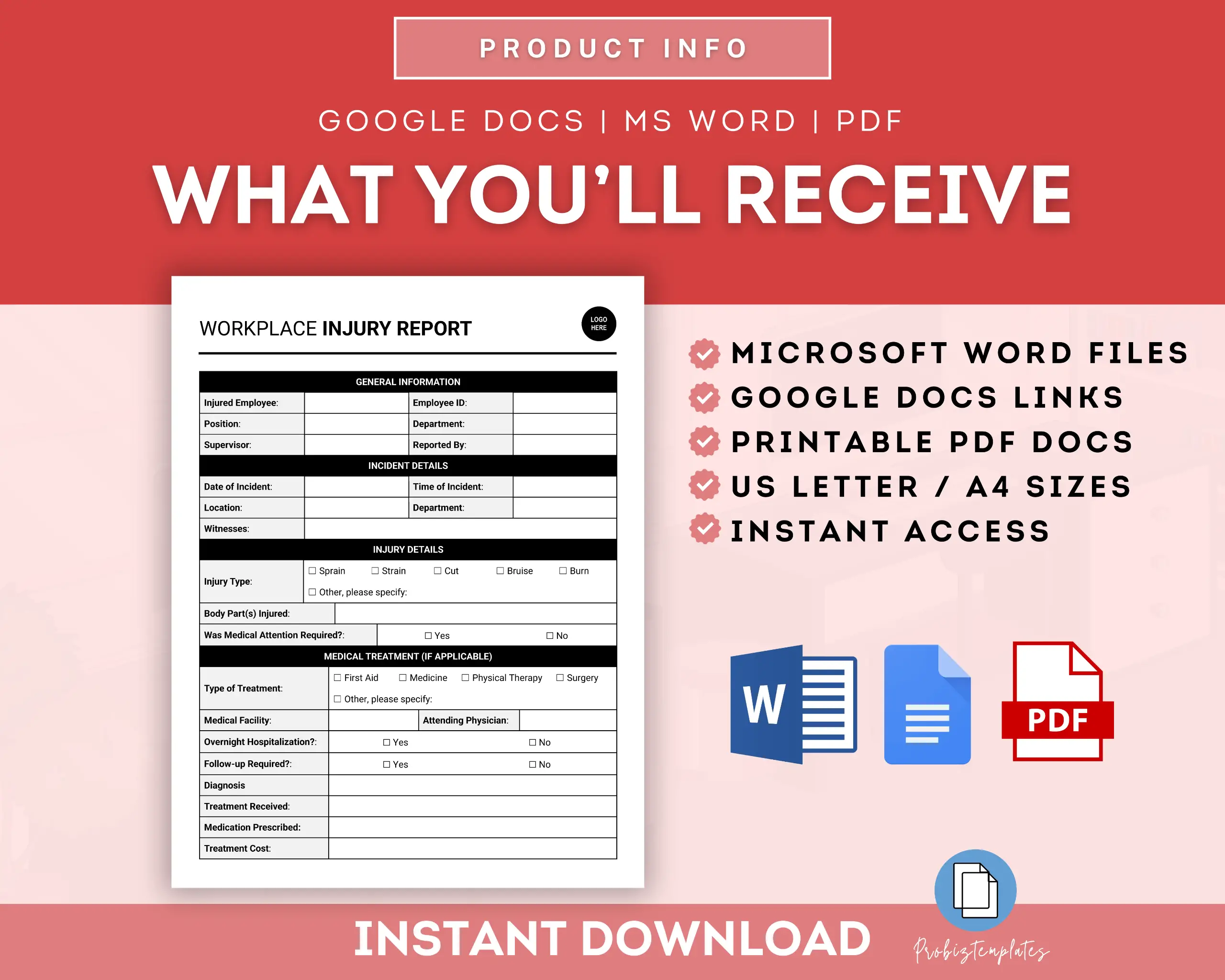 Workplace Injury Report Form - Image 7