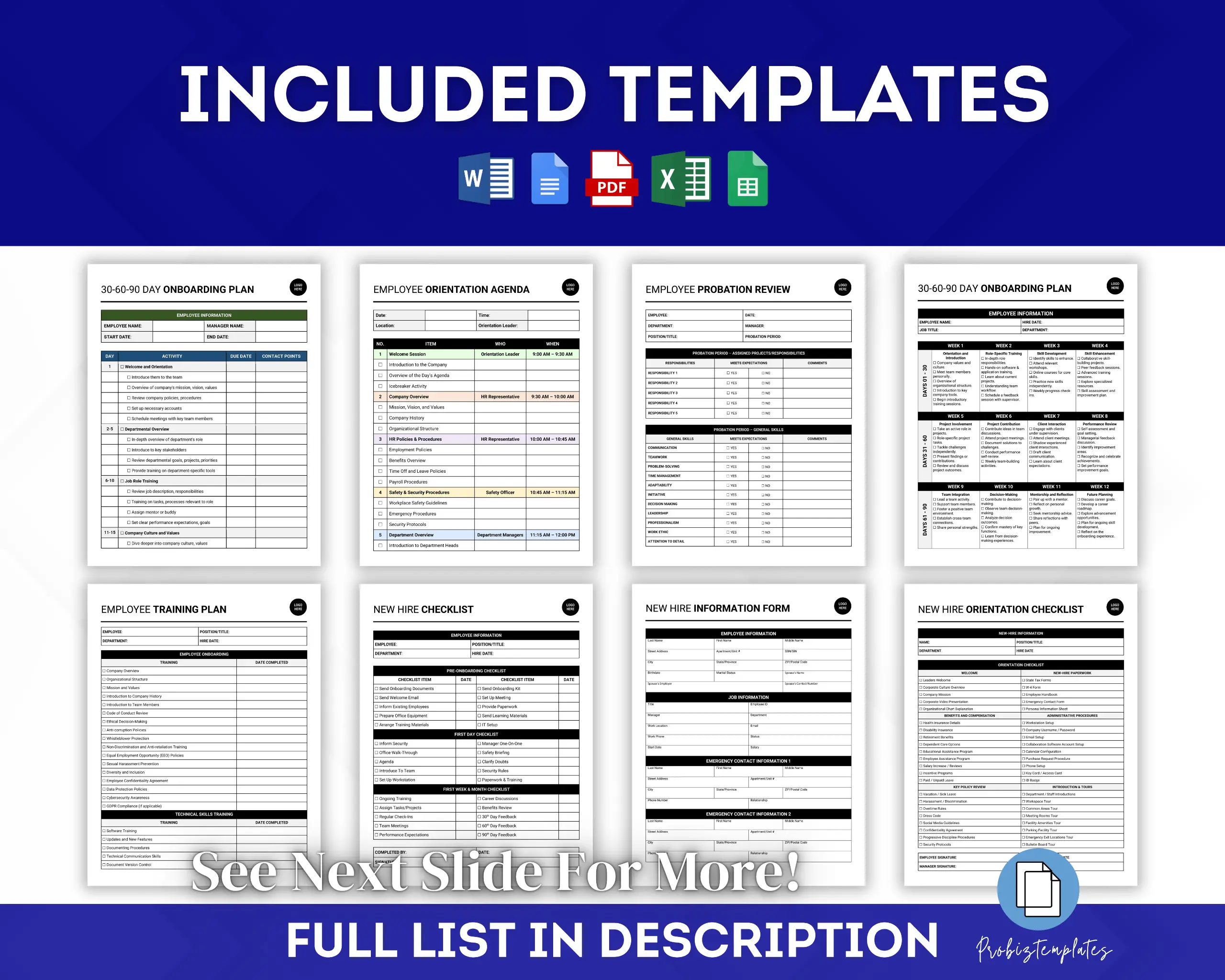 Employee 30-60-90 Day Onboarding Plan Bundle - Image 3