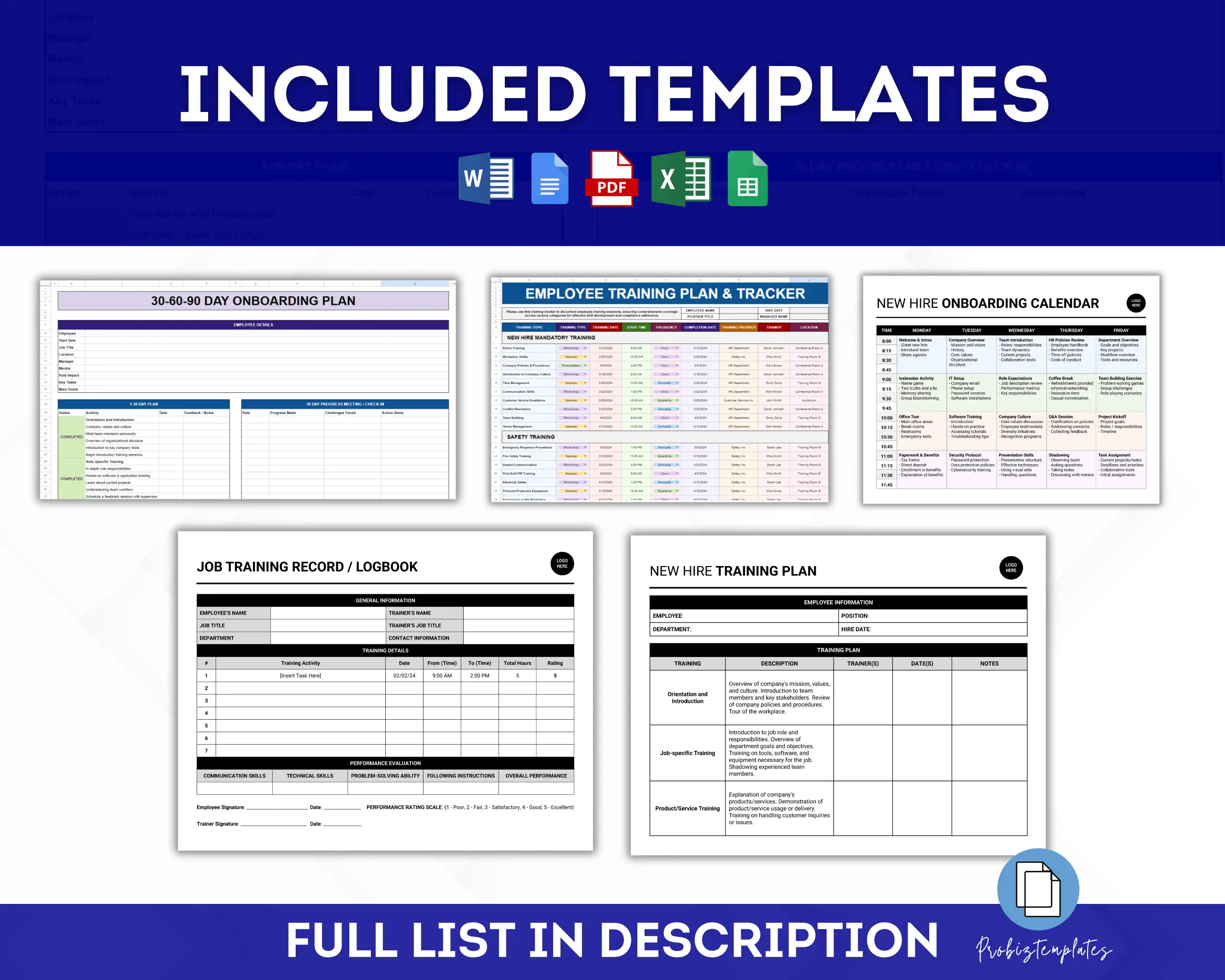 Employee 30-60-90 Day Onboarding Plan Bundle - Image 5
