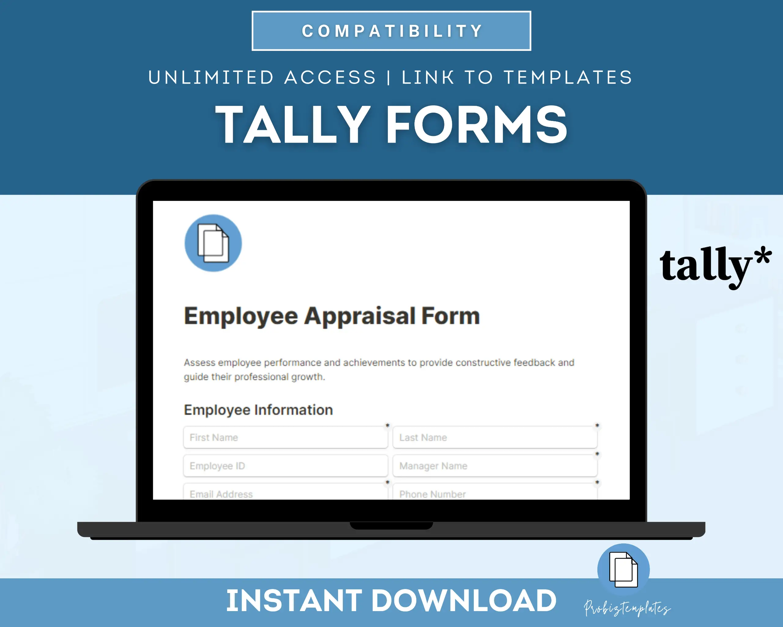 Employee Appraisal Online Form Template - Image 4