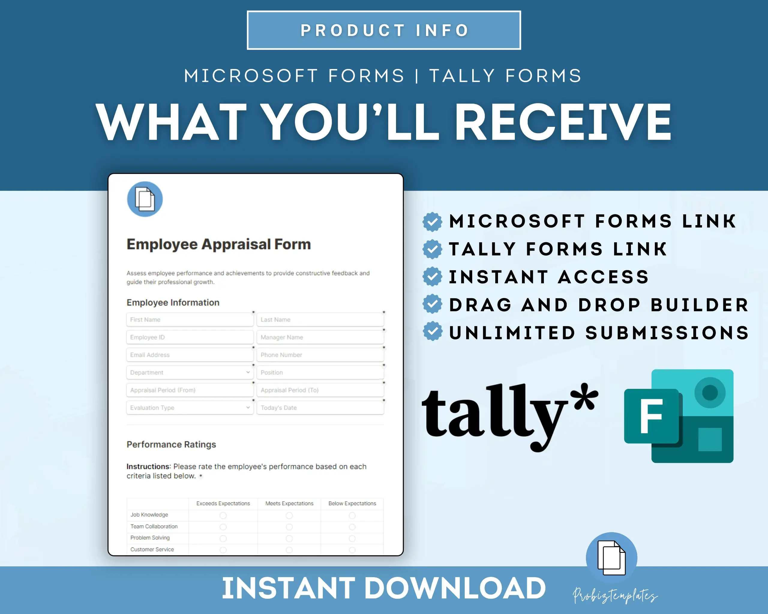 Employee Appraisal Online Form Template - Image 8
