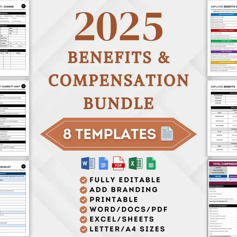 Employee Benefits And Compensation Bundle