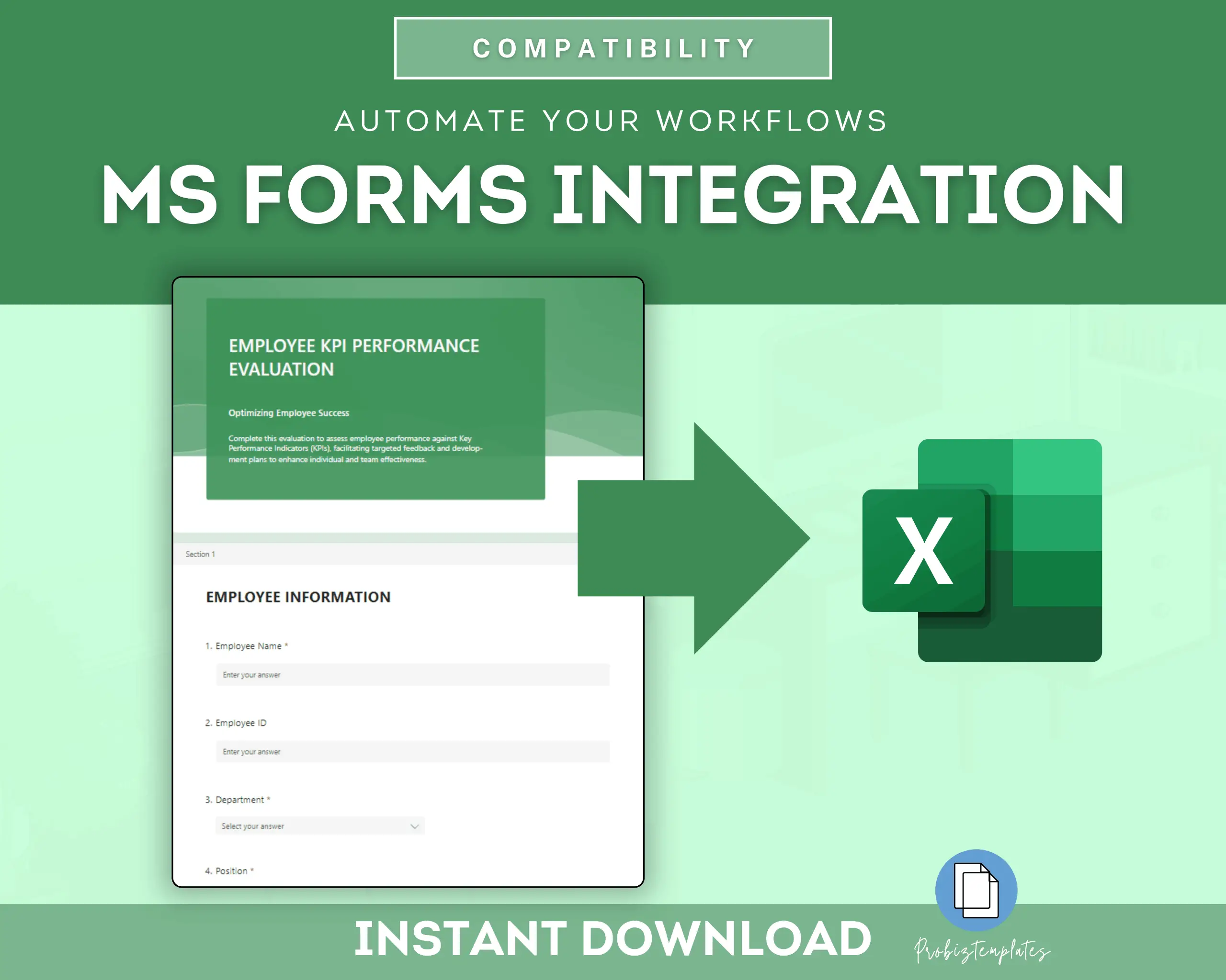 Employee KPI Performance Evaluation Online Form Template - Image 8