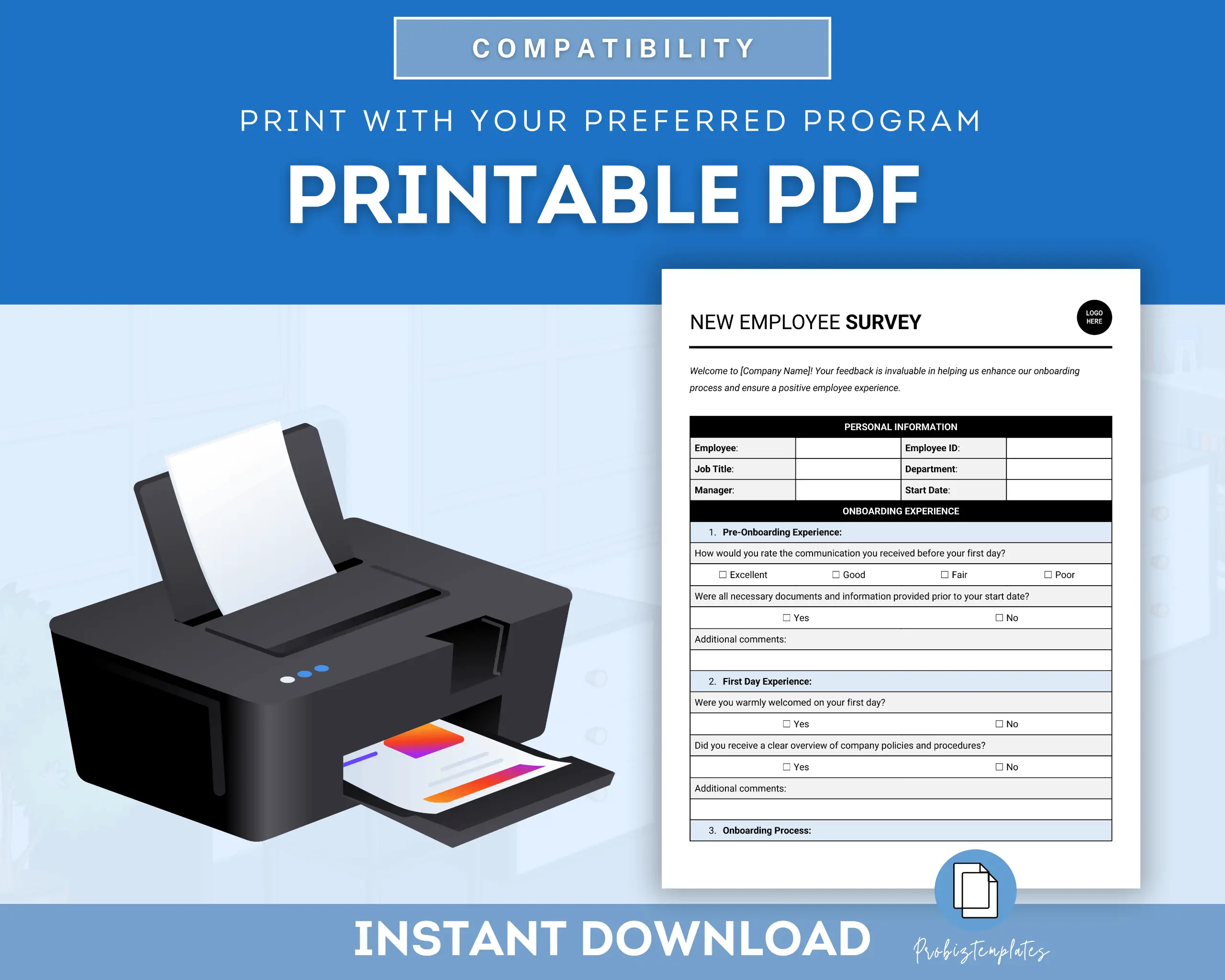 New Employee Survey Template - Image 6