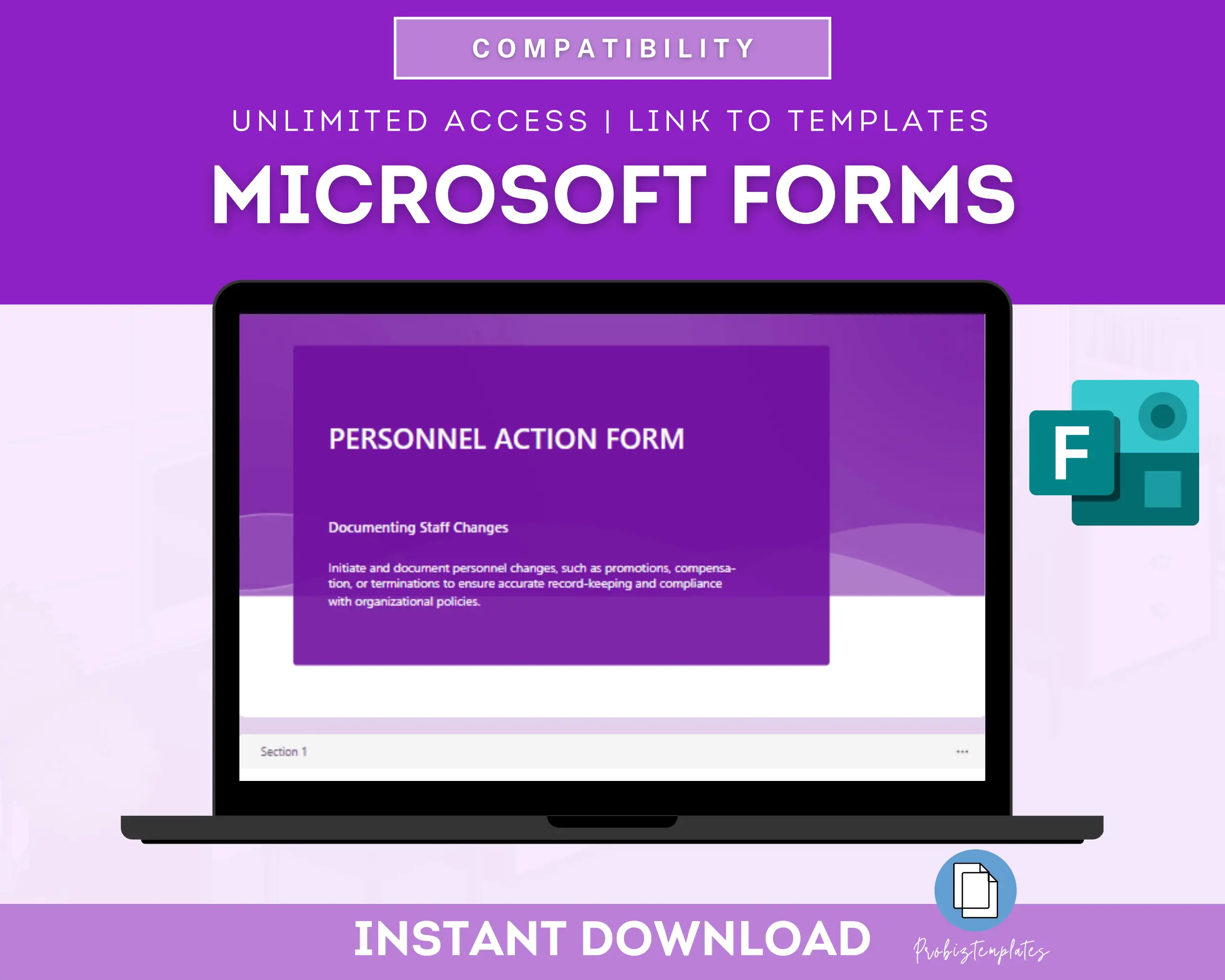 Personnel Action Online Form Template - Image 5