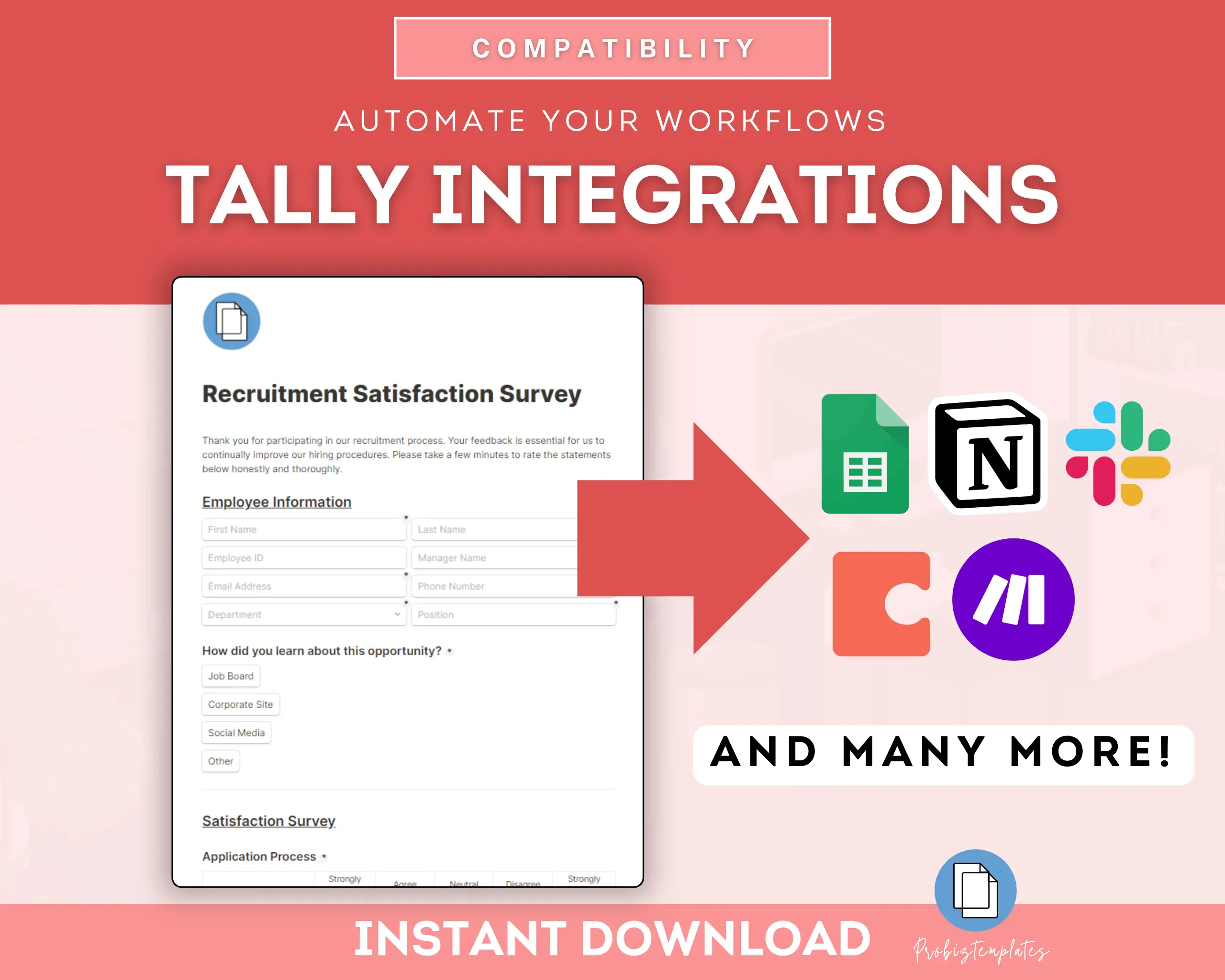 Recruitment Satisfaction Online Survey Template - Image 7