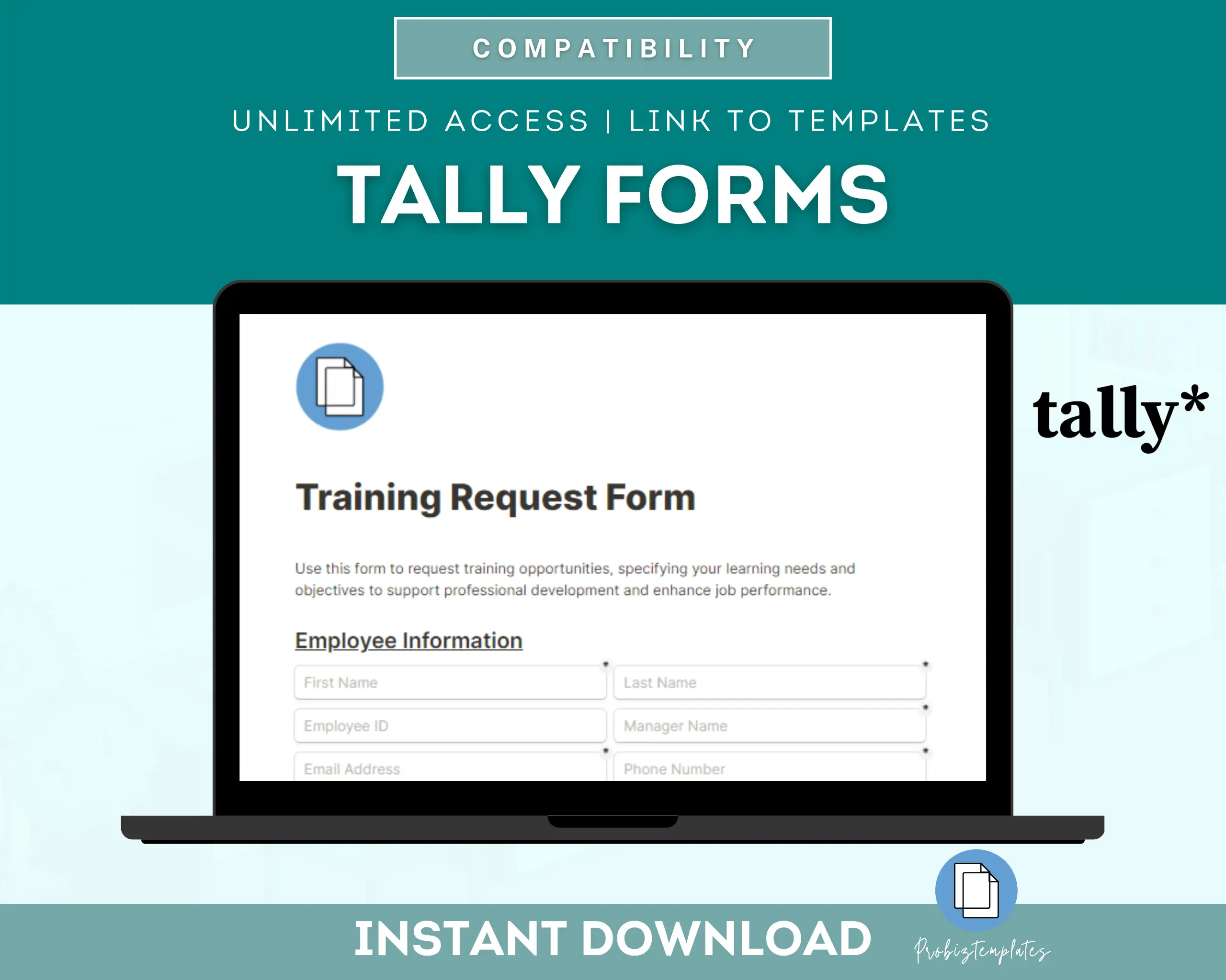 Employee Training Request Online Form Template - Image 4