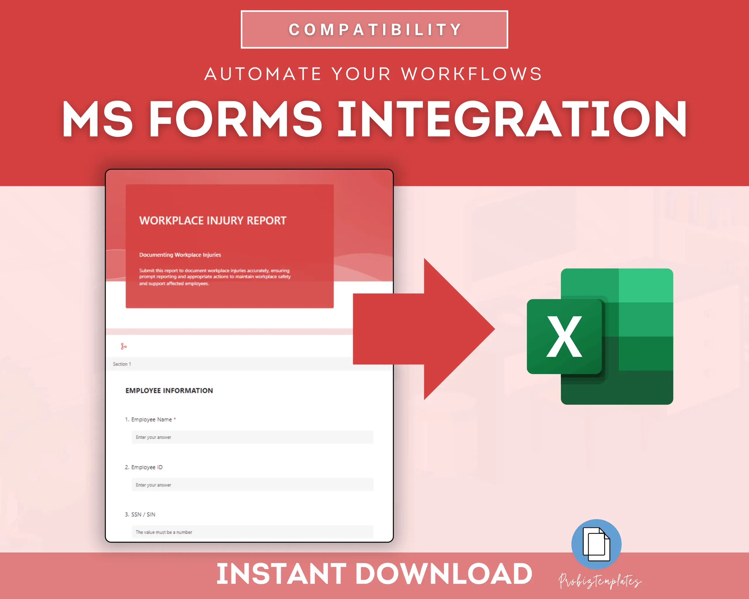 Workplace Injury Report Online Form Template - Image 7