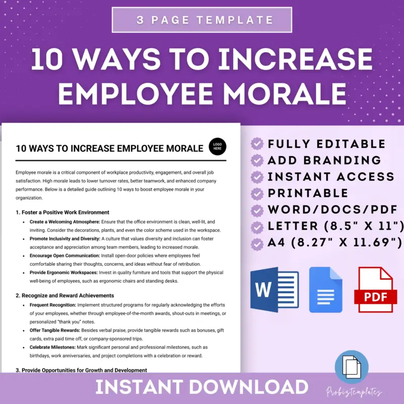 10 Ways To Increase Employee Morale