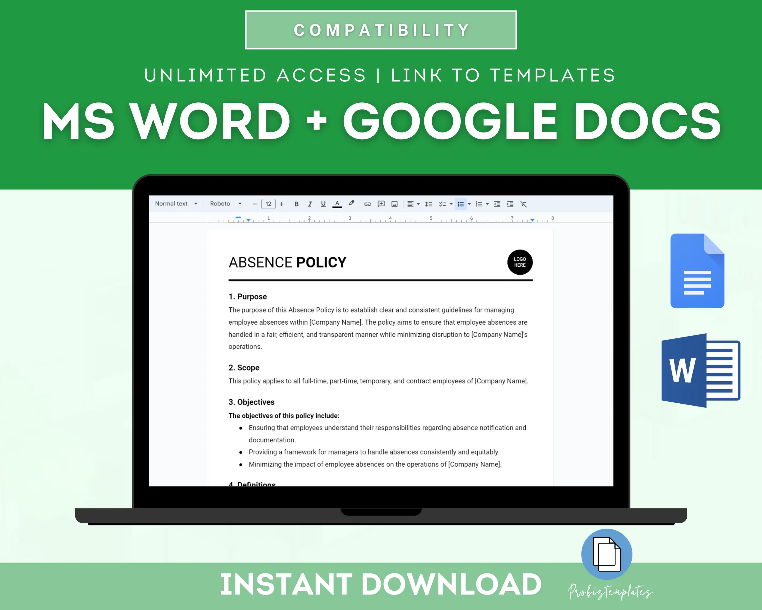 Absence Policy Template - Image 4