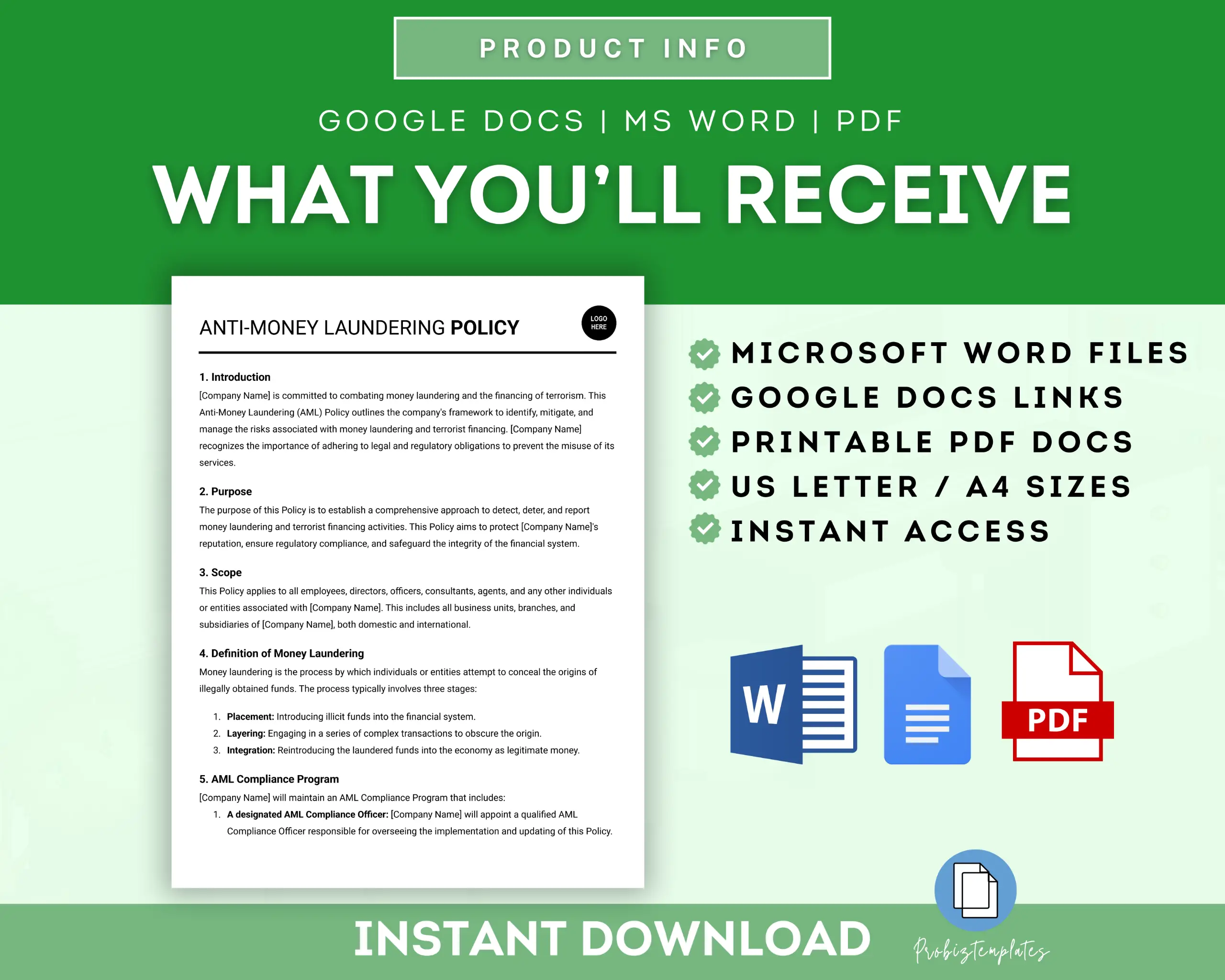 Anti-Money Laundering Policy Template - Image 6