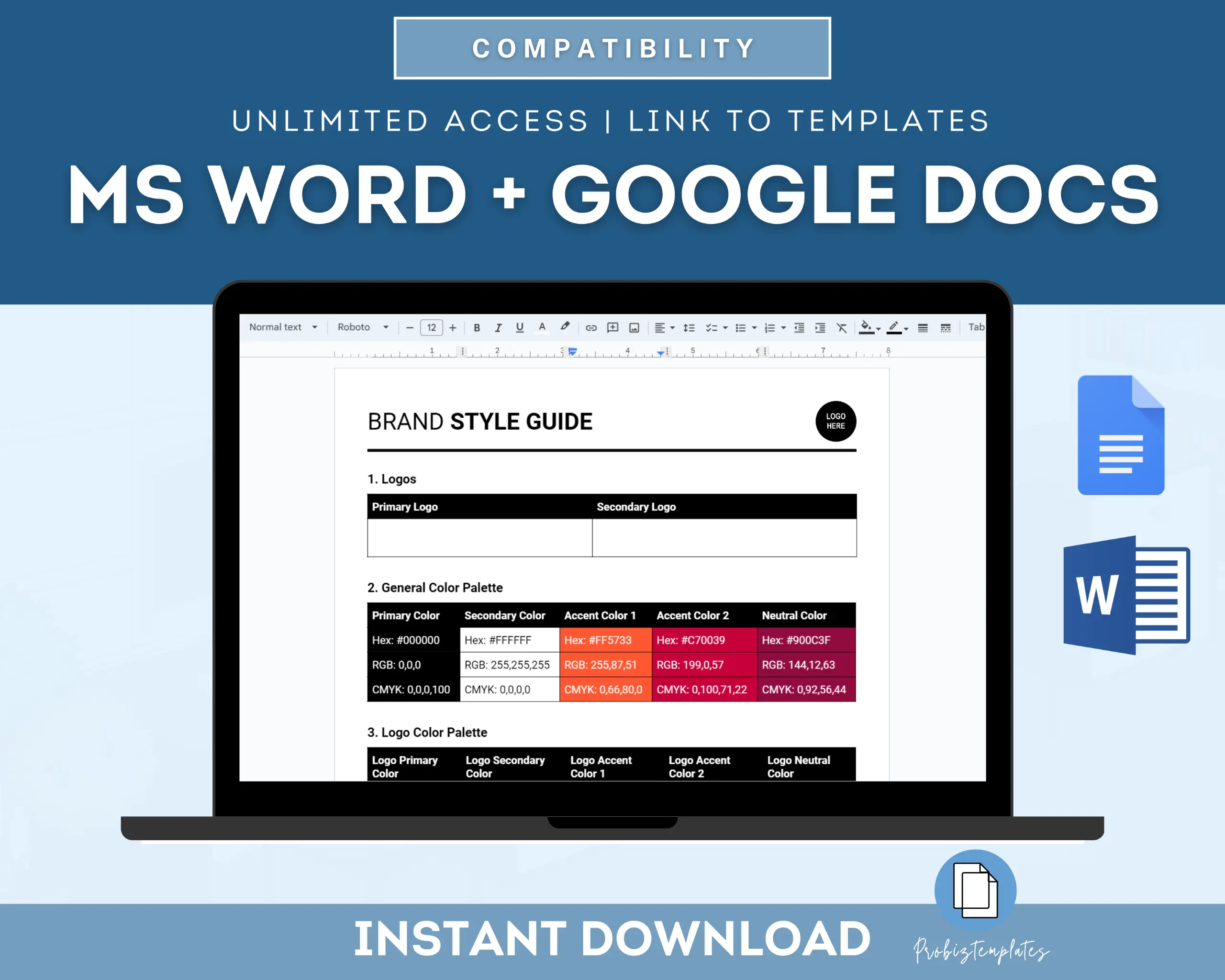 Brand Style Guide Template - Image 4
