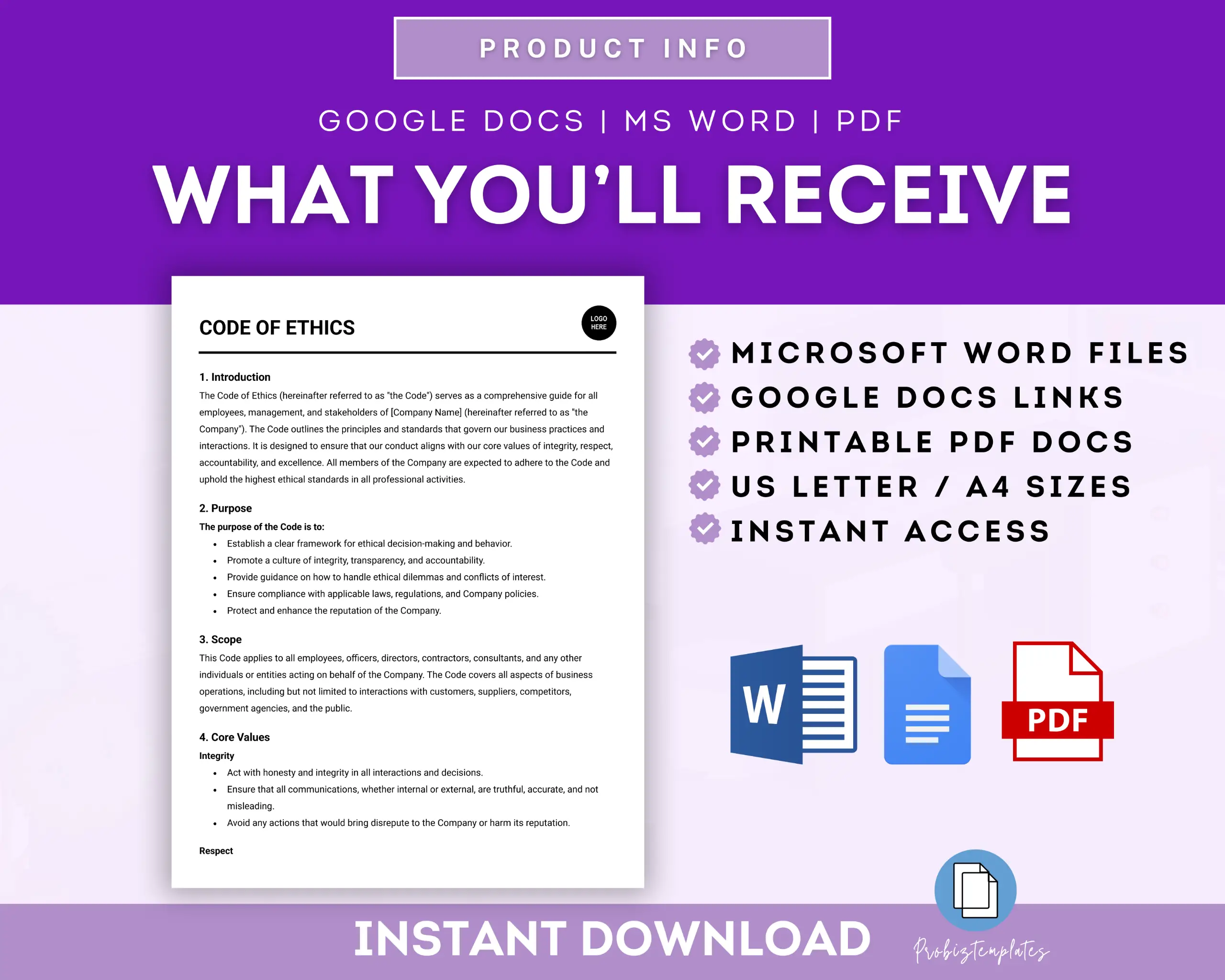 Code Of Ethics Template - Image 6