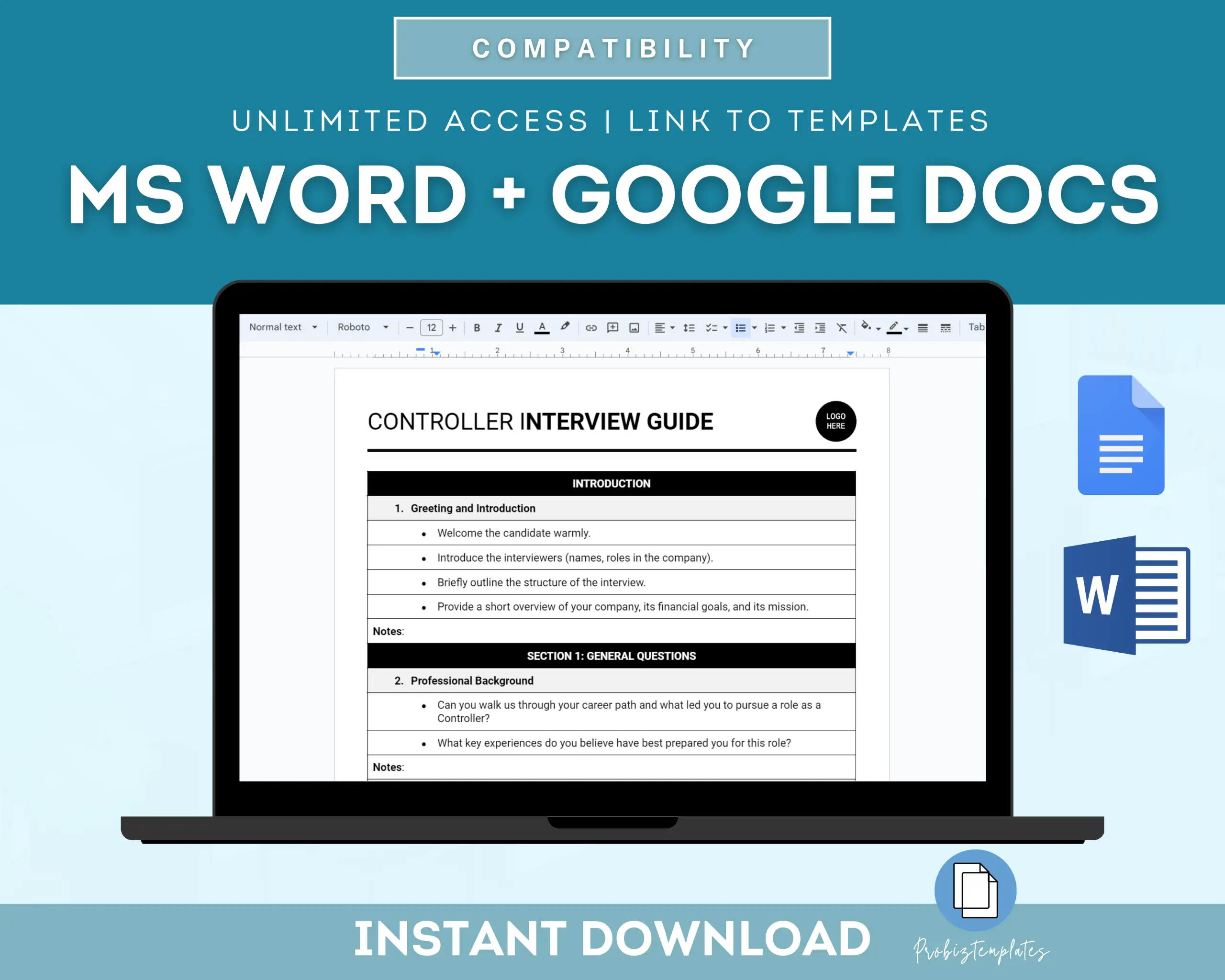 Controller Interview Guide Template - Image 4