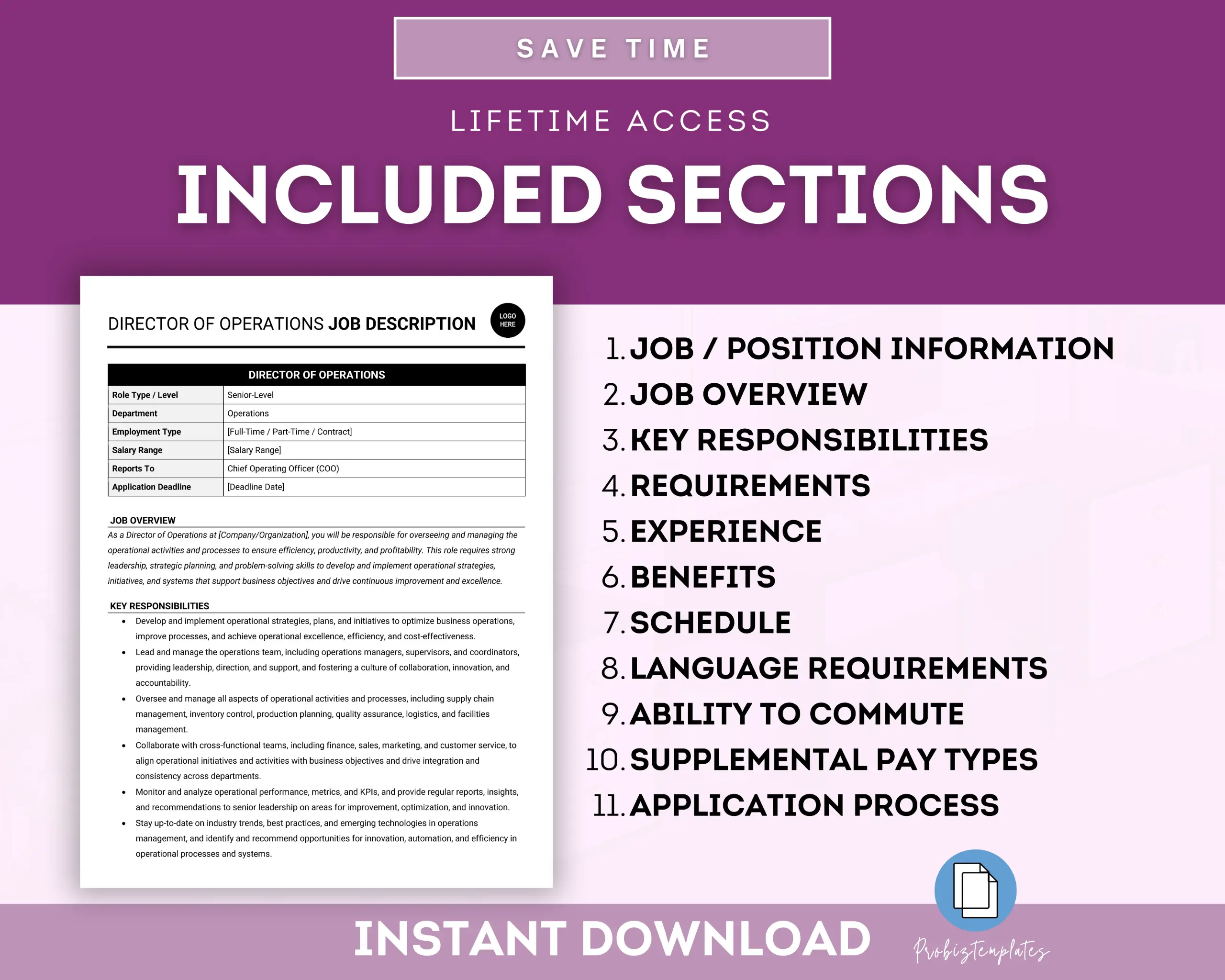 Director Of Operations Job Description Template - Image 3