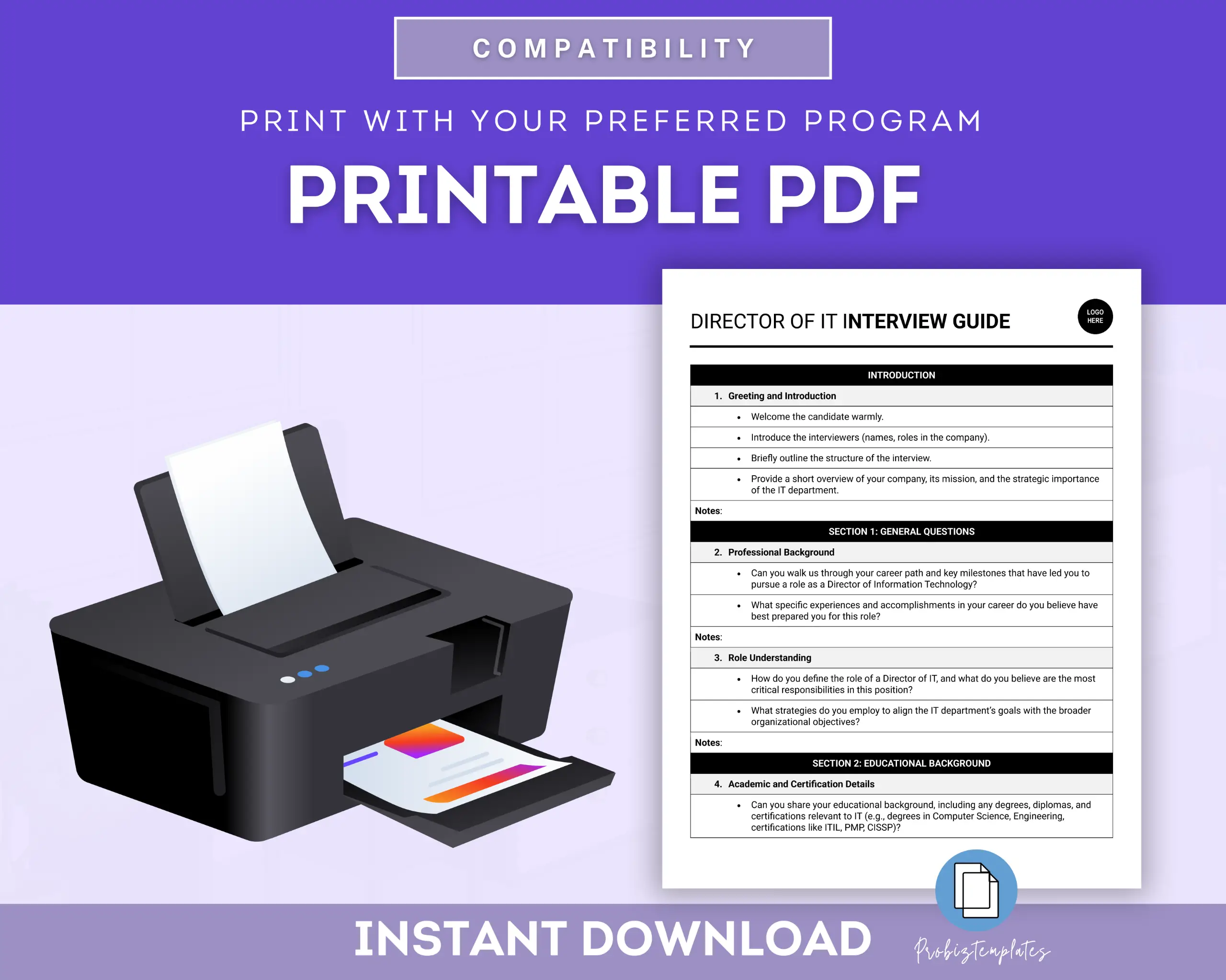 Director Of IT Interview Guide Template - Image 5