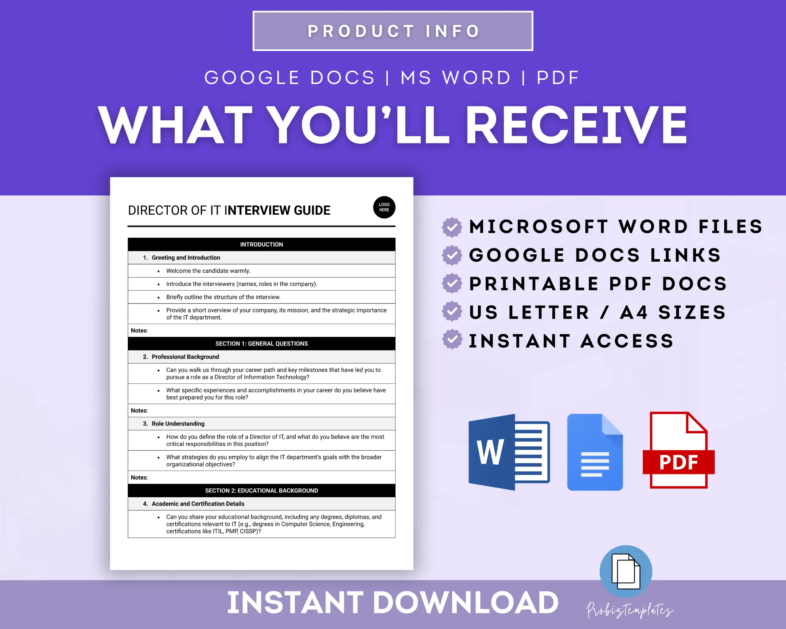 Director Of IT Interview Guide Template - Image 6
