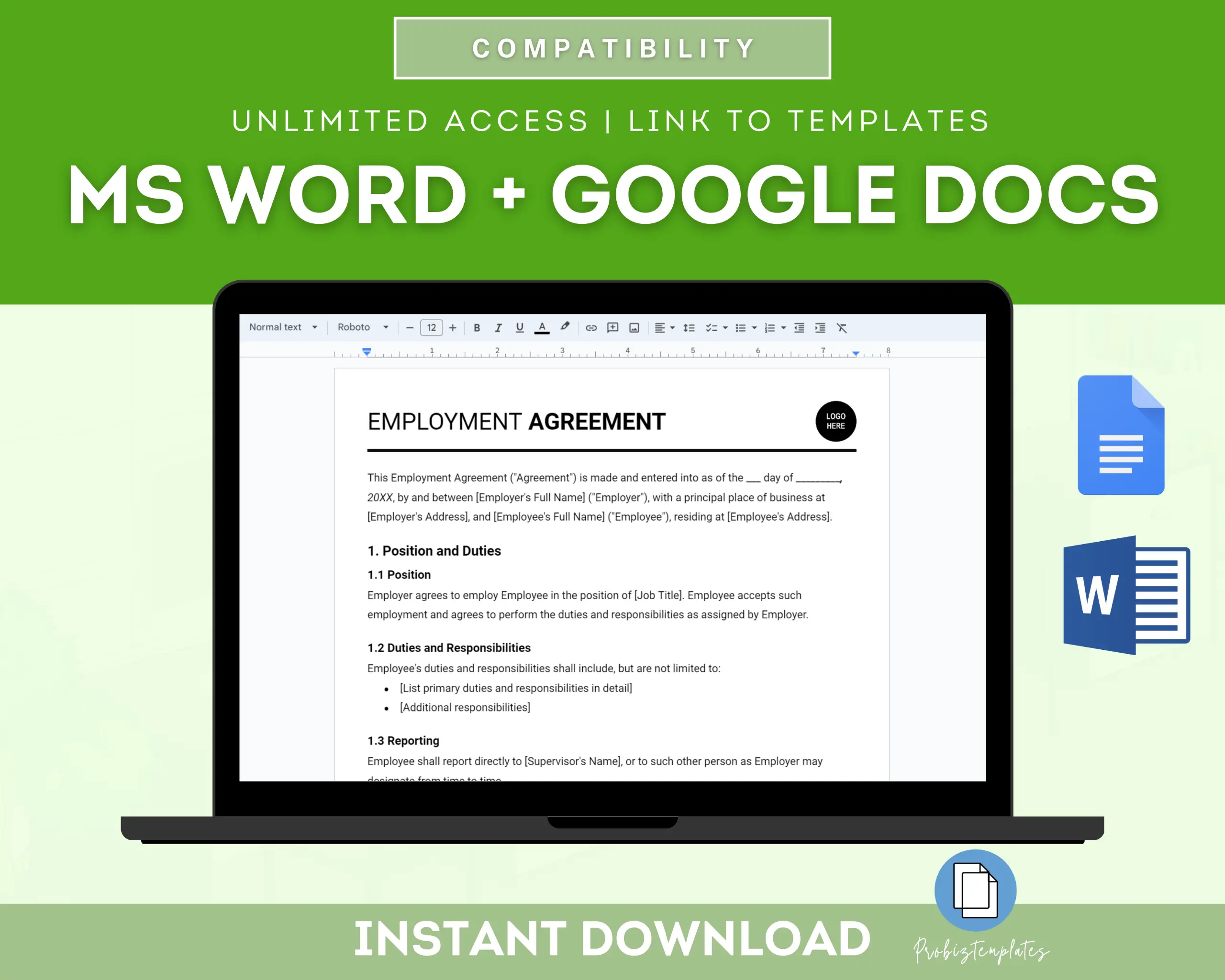 Employment Agreement Template - Image 4