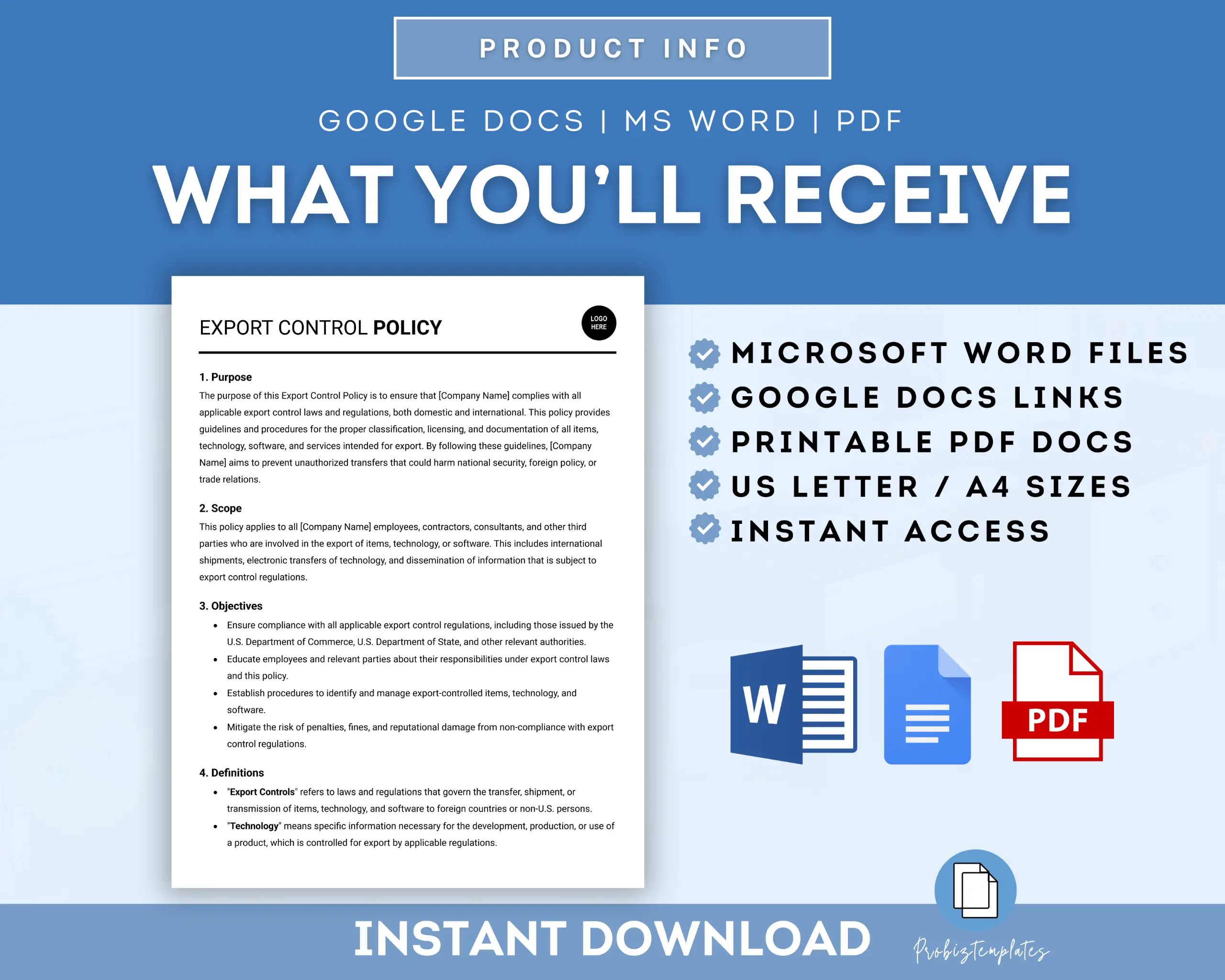 Export Control Policy Template - Image 6