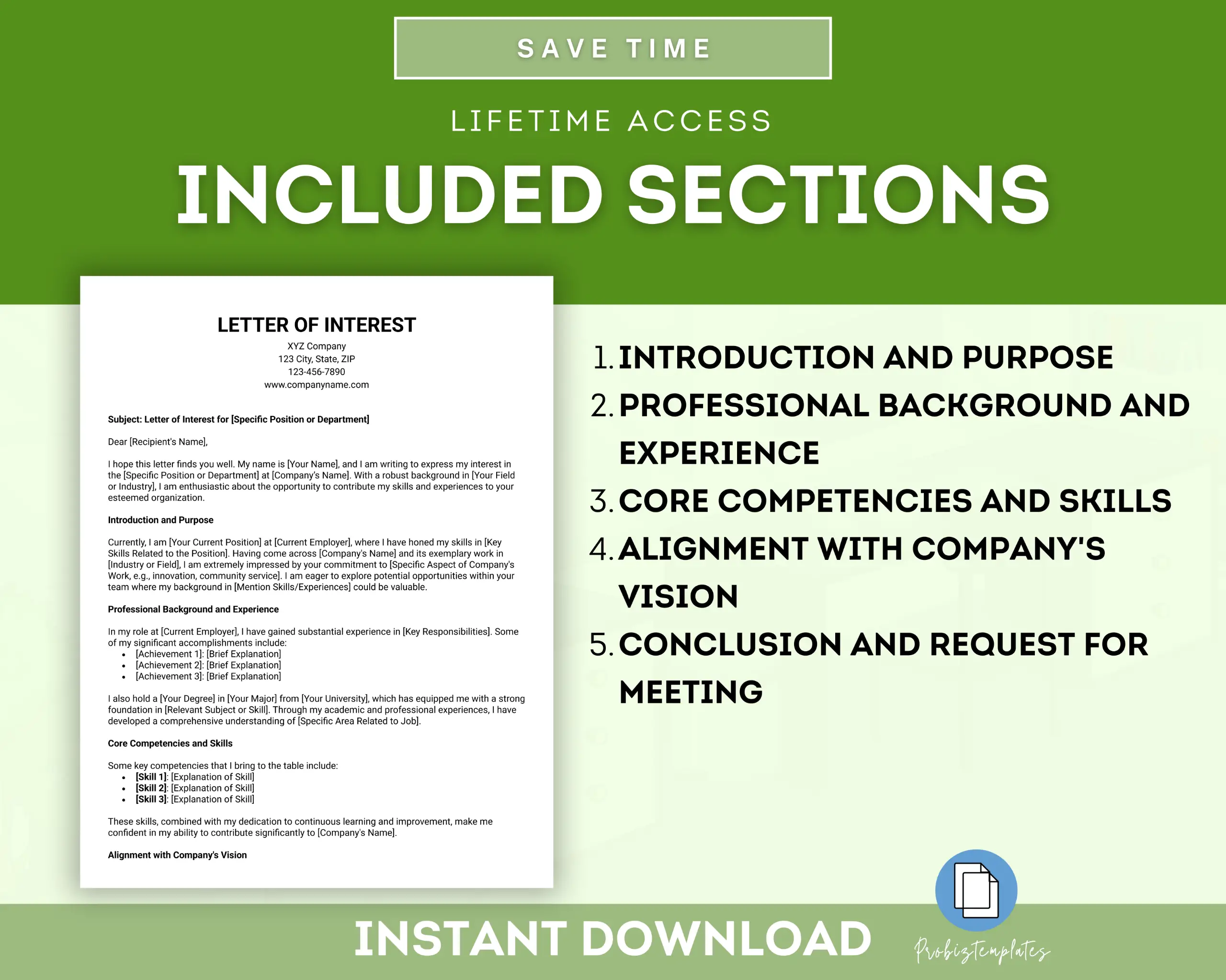 Letter Of Interest Template - Image 3