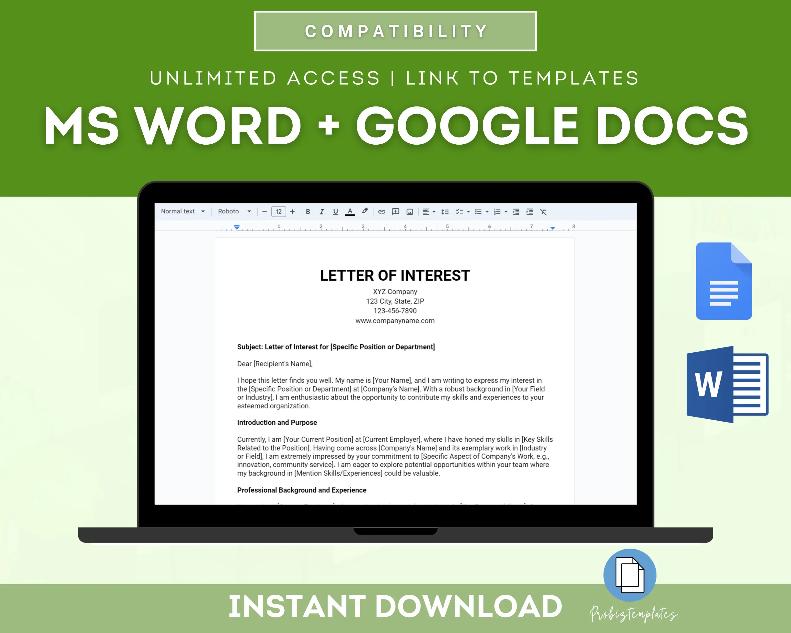 Letter Of Interest Template - Image 4