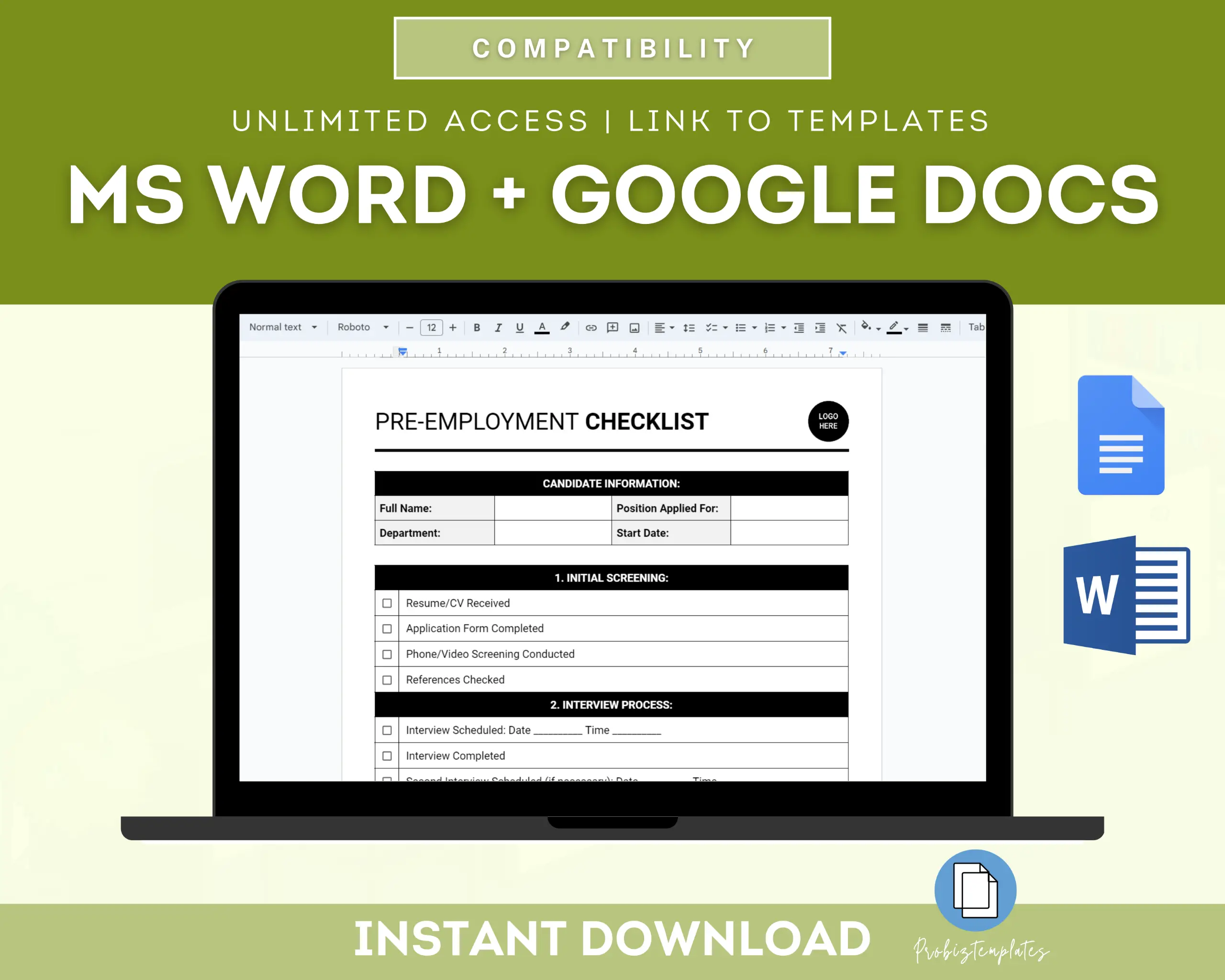 Pre-Employment Checklist - Image 4