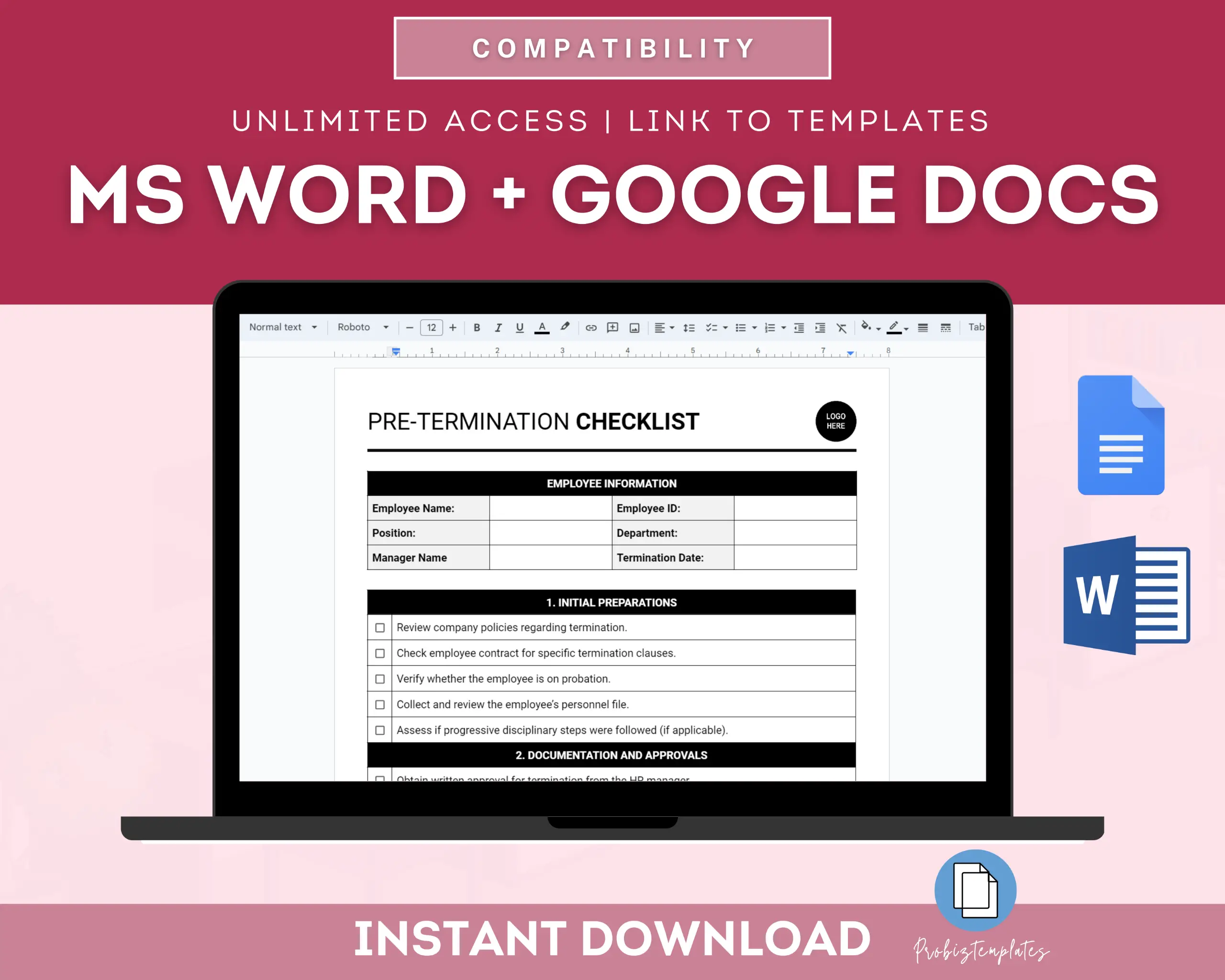 Pre-Termination Checklist - Image 4