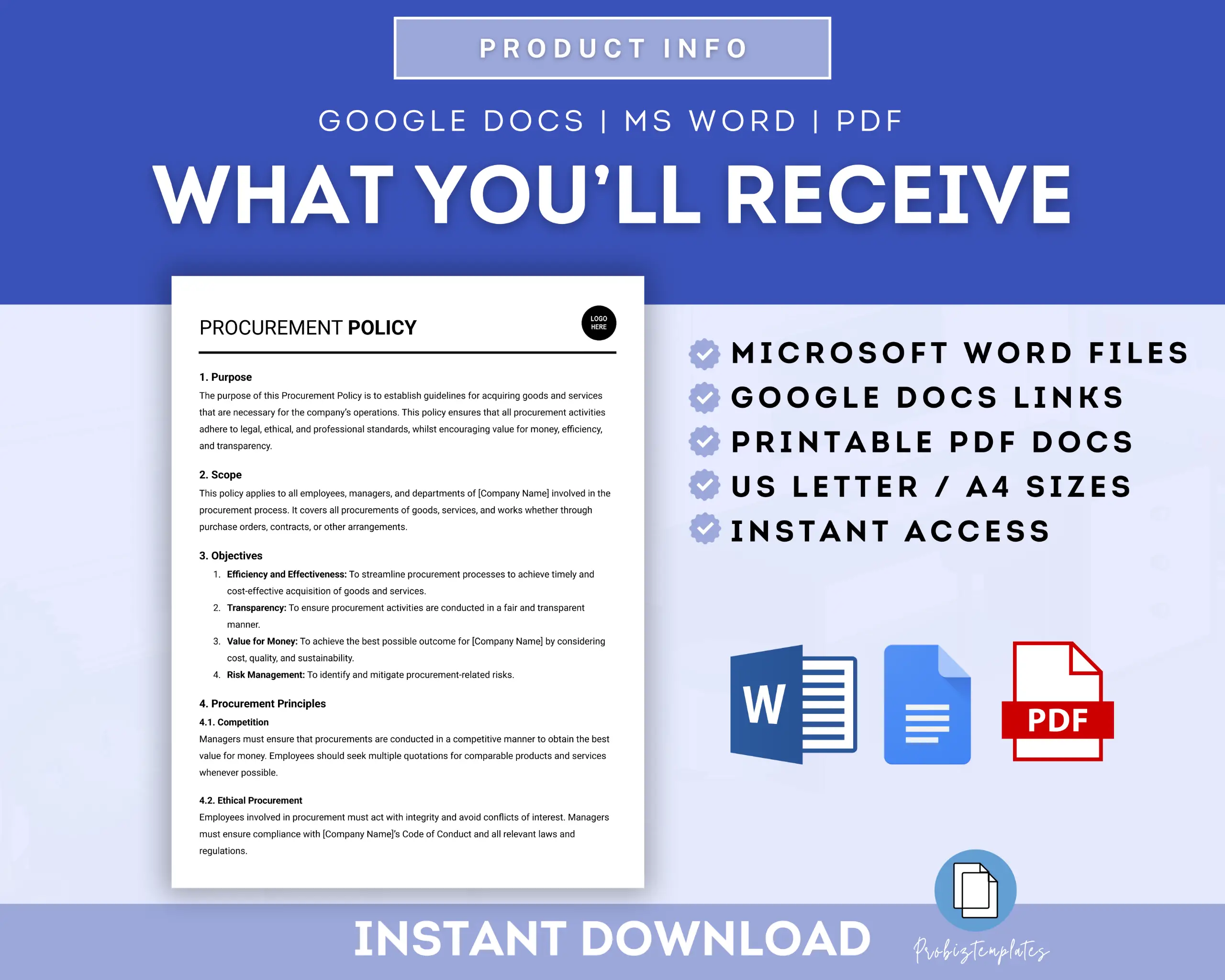 Procurement Policy Template - Image 6