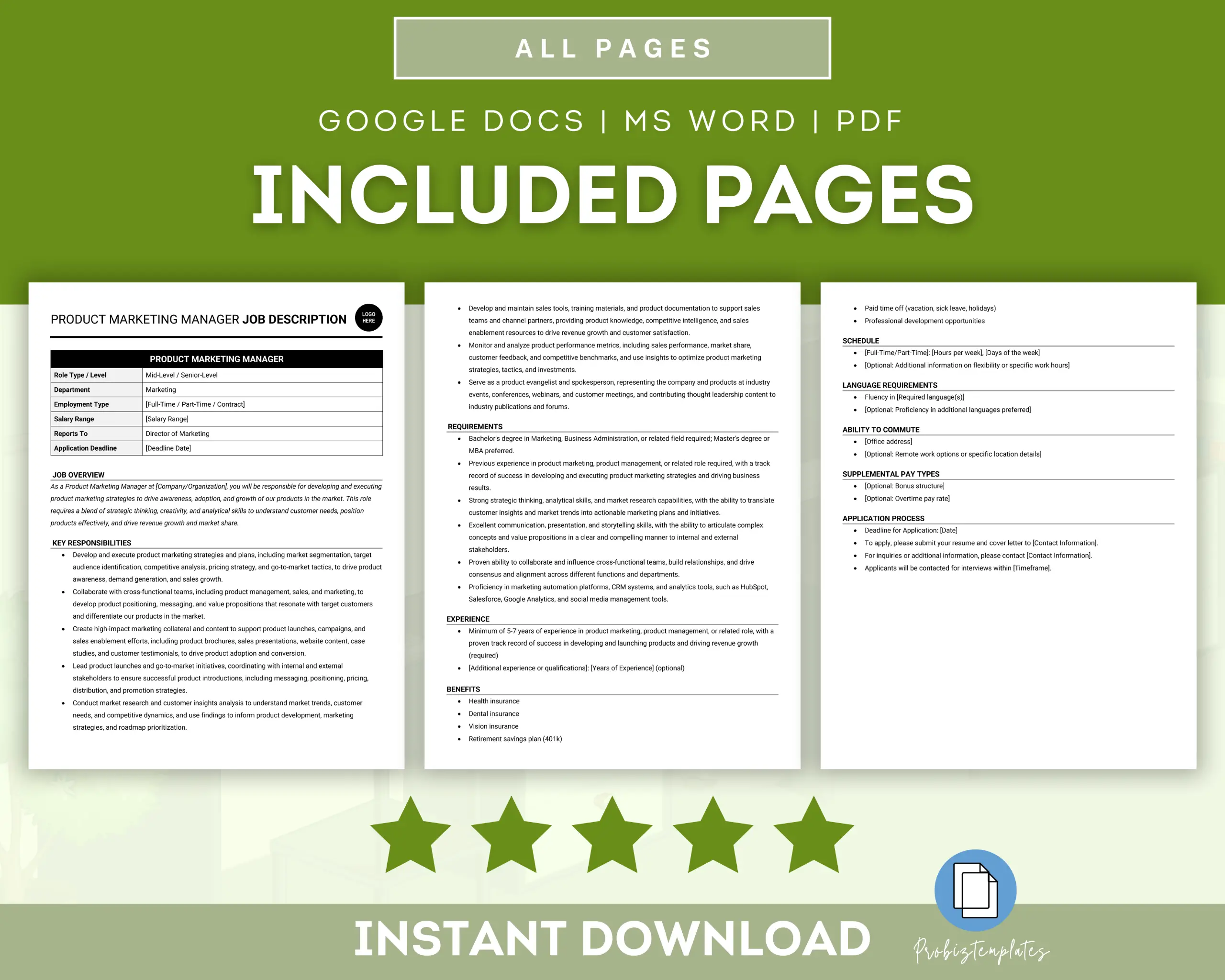 Product Marketing Manager Job Description Template - Image 2