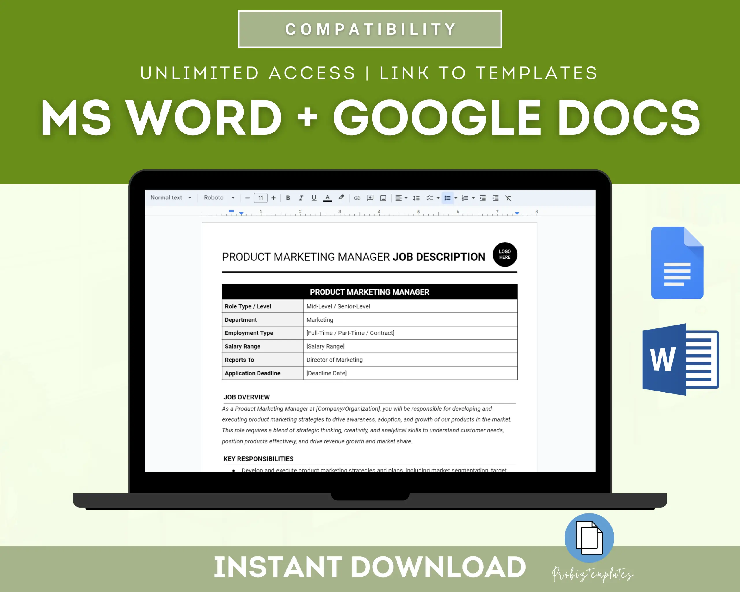 Product Marketing Manager Job Description Template - Image 4