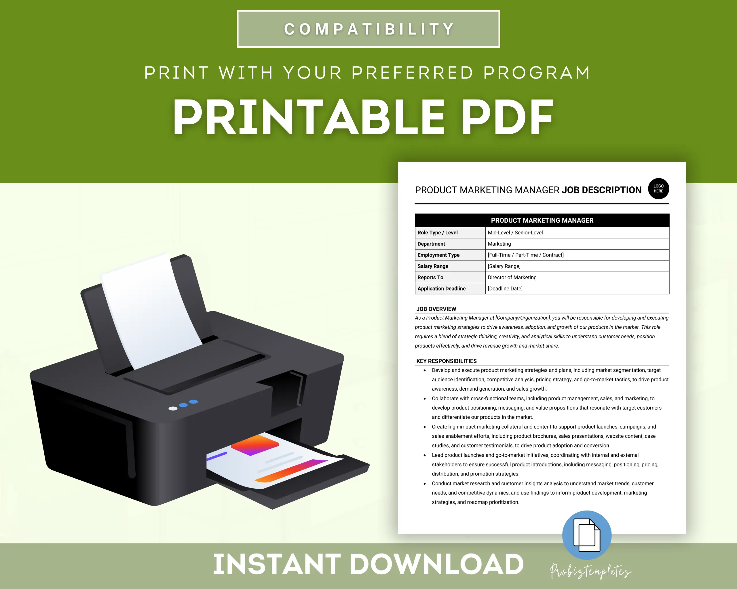 Product Marketing Manager Job Description Template - Image 5