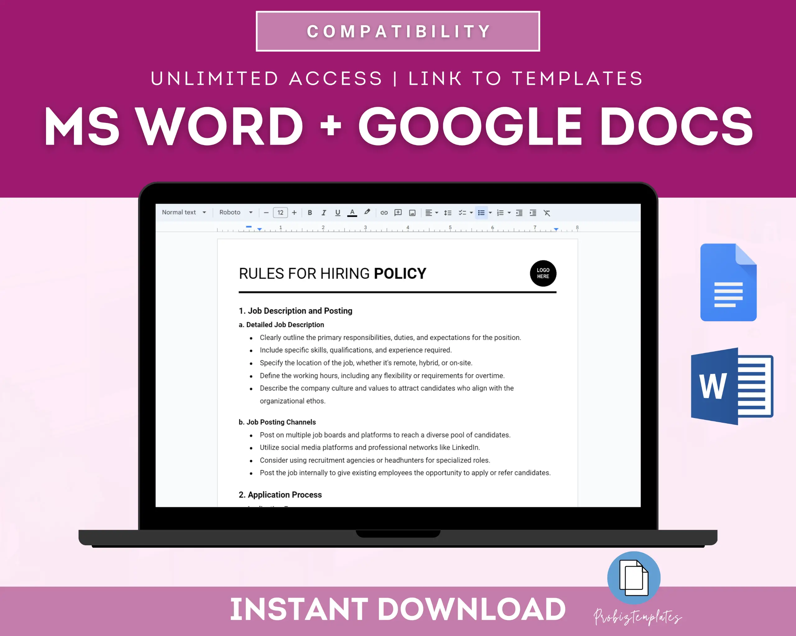 Rules For Hiring Template - Image 4