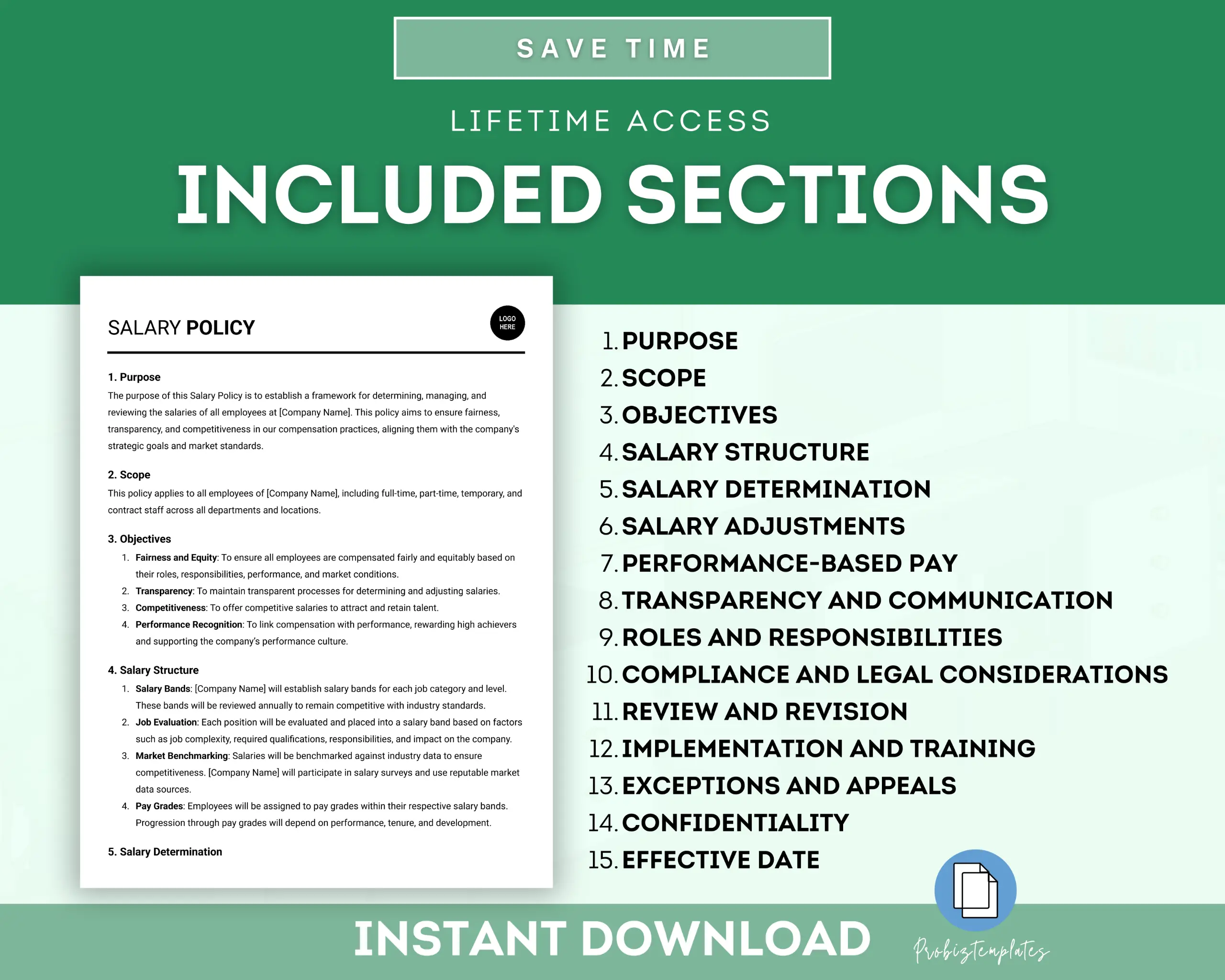 Salary Policy Template - Image 3