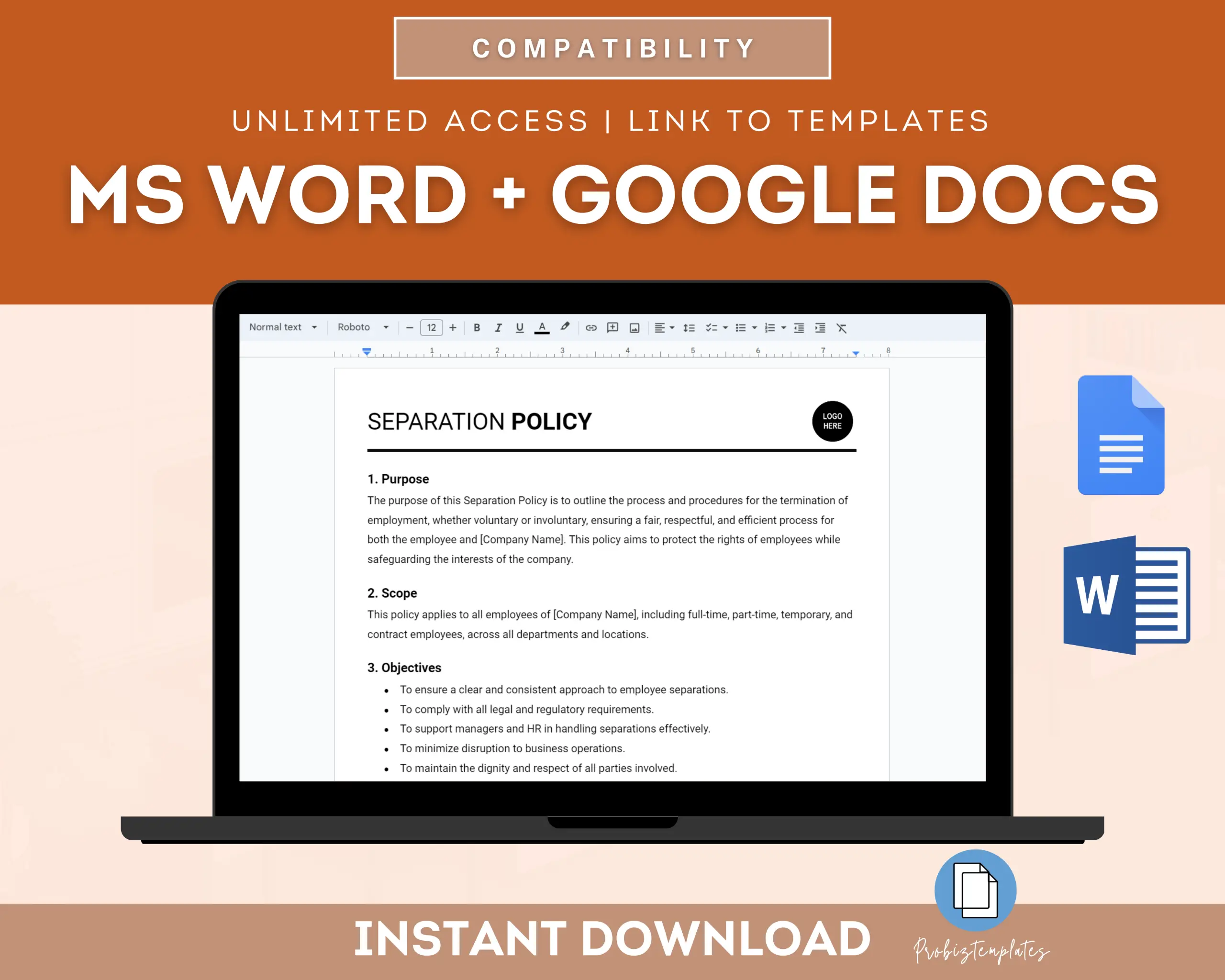 Separation Policy Template - Image 4