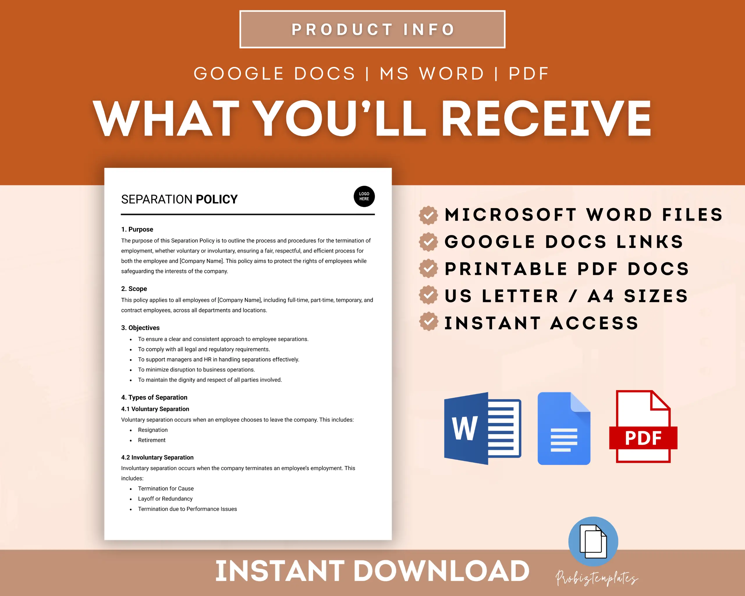 Separation Policy Template - Image 6