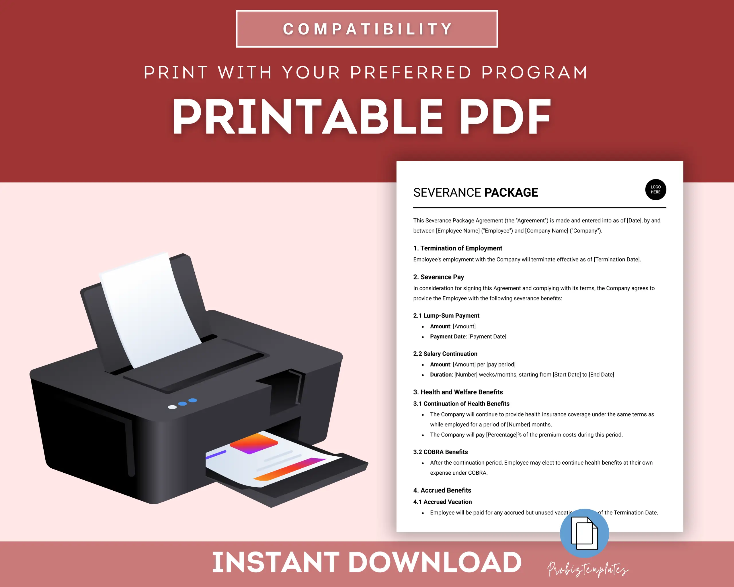 Severance Package Template - Image 5