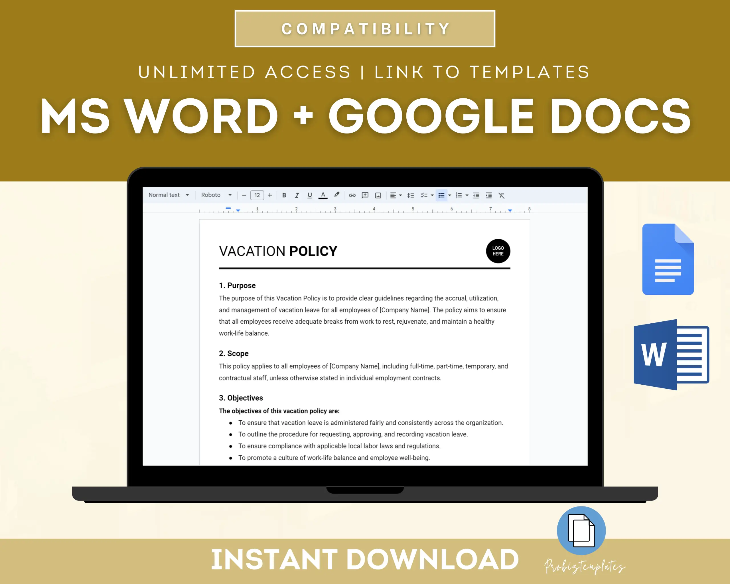 Vacation Policy Template - Image 4